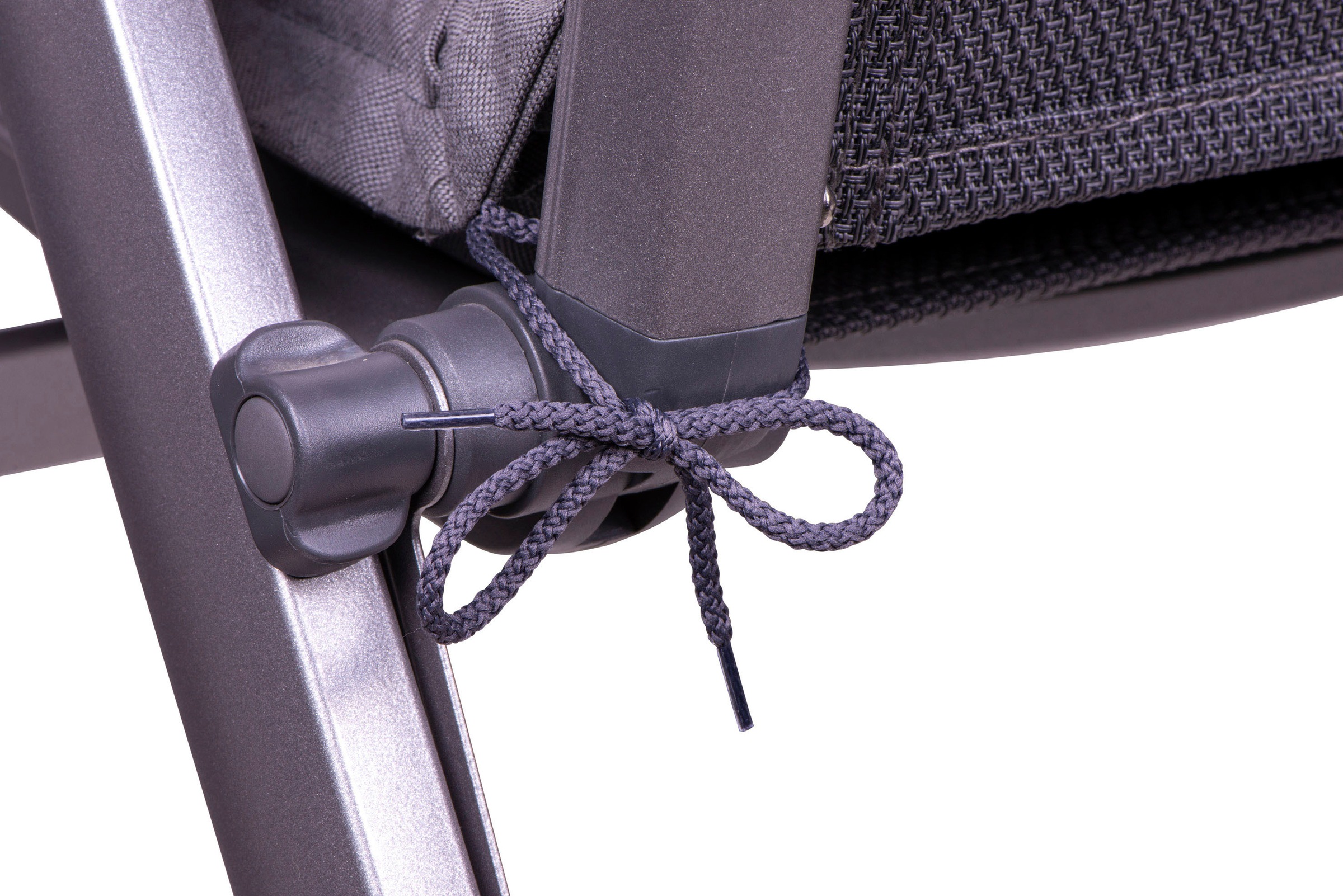 GO-DE High Tea High Back Chair Cushion Anthracite 120cm 3
