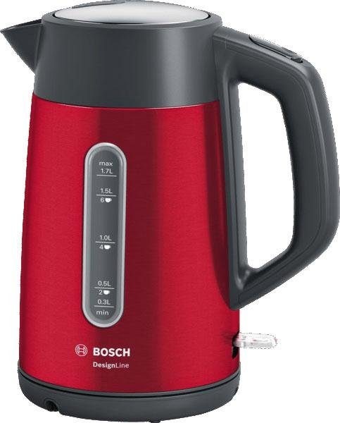 BOSCH Wasserkocher »TWK4P434 DesignLine«, 1,7 l, 2400 W