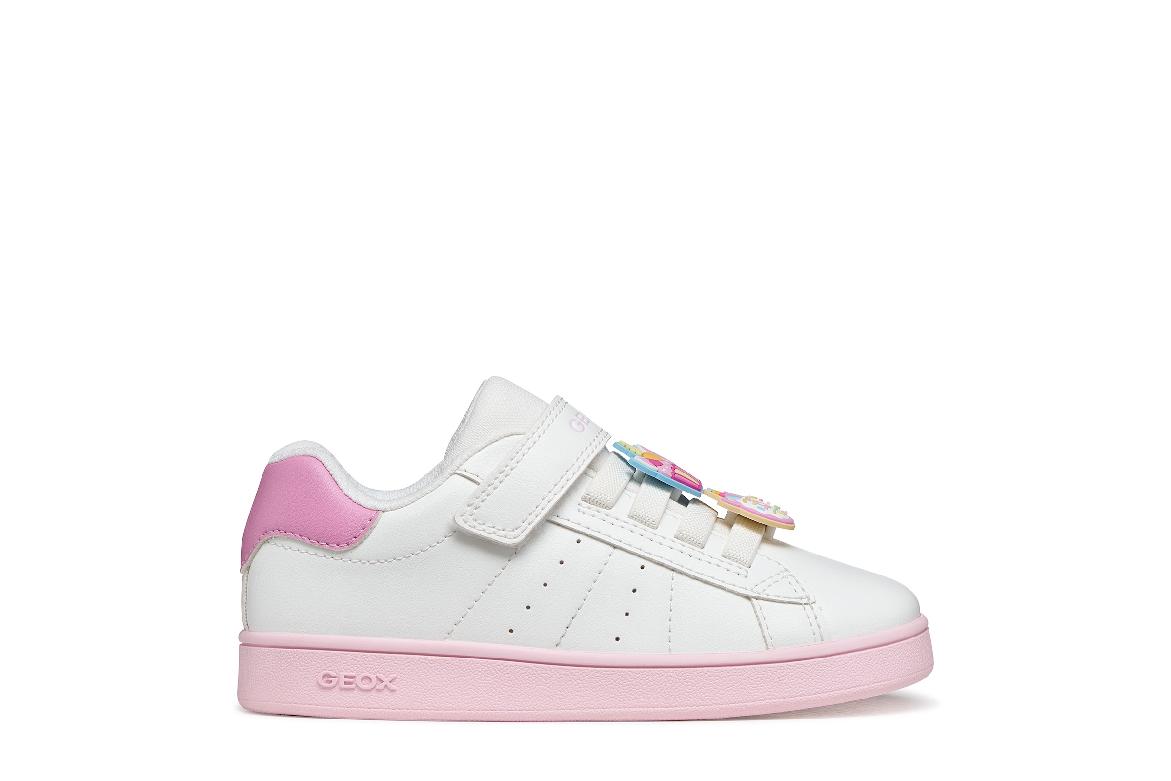 Geox Sneaker »J ECLYPER GIRL«  Slipper mit Kontrastbesatz, Größenschablone zum Download