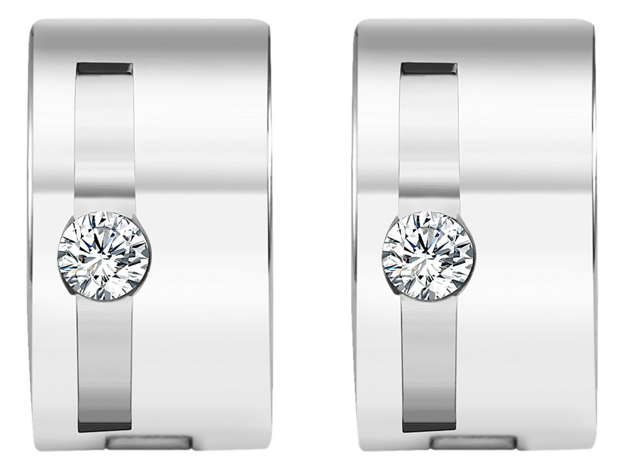 Adelia´s Paar Creolen »Neuheit 2025 - Damen Creolen aus poliertem Edelstahl Ø 9 mm«