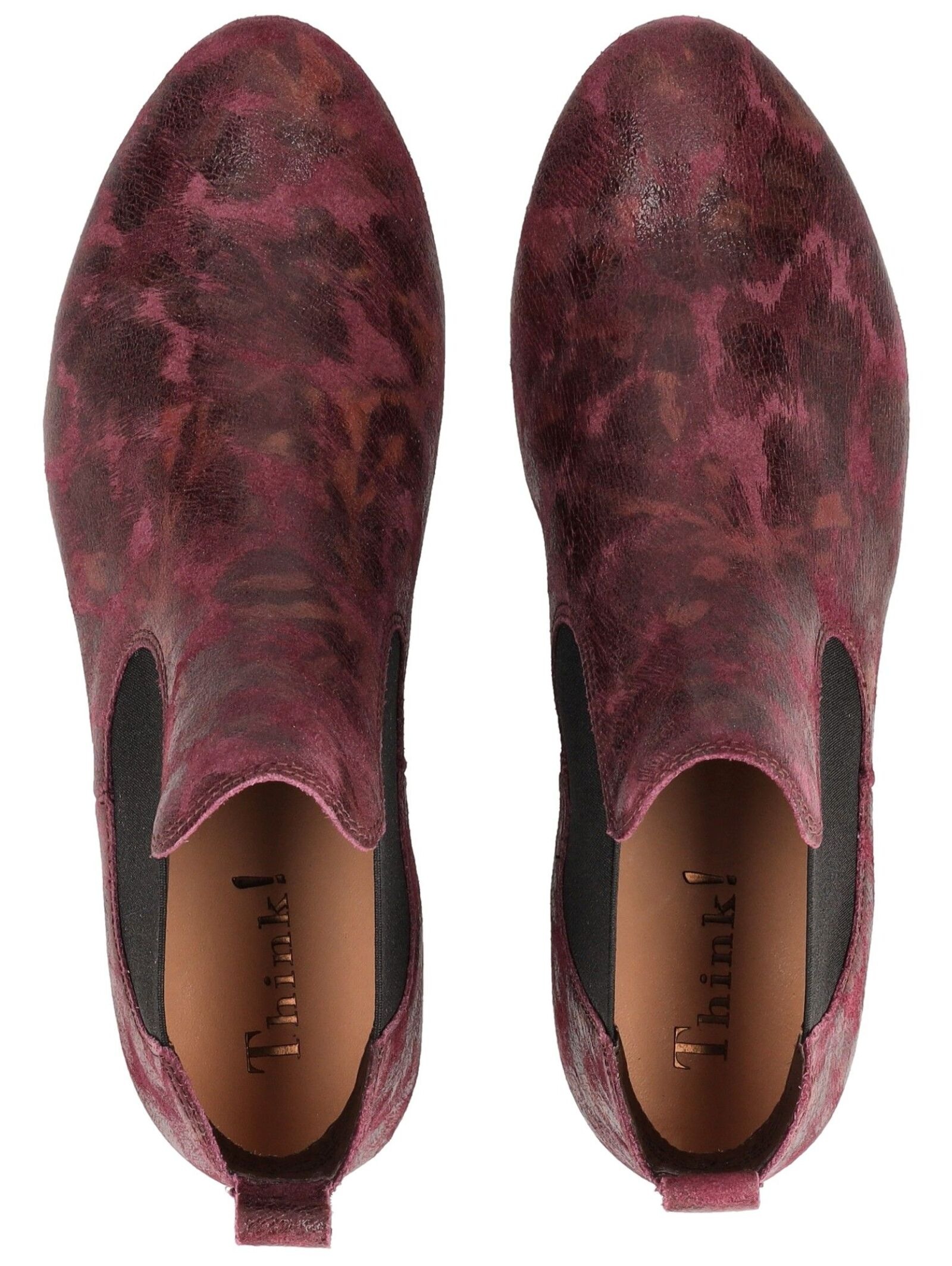 Think! Stiefelette »Think! Stiefelette Leder/Textil«
