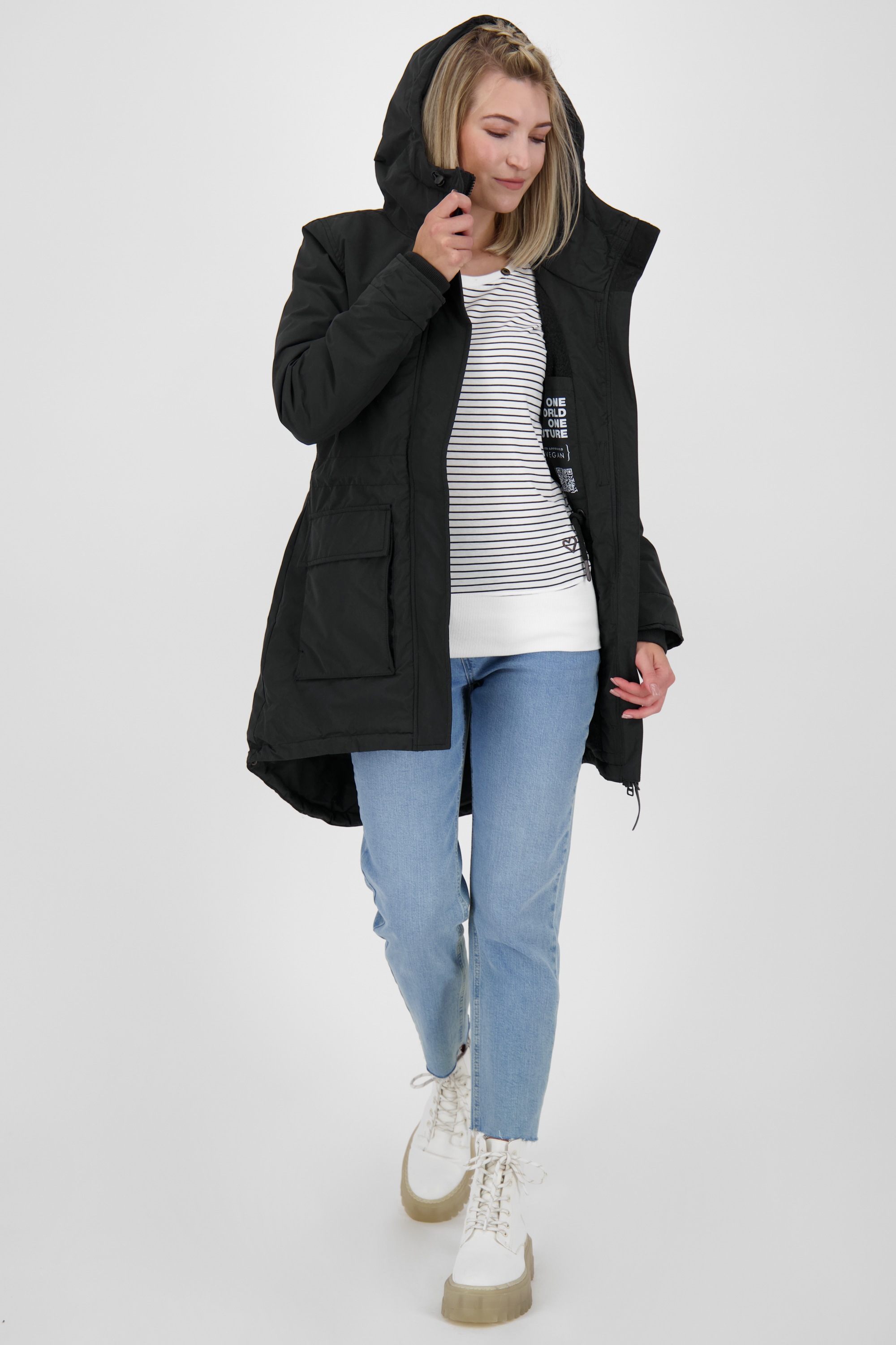 Alife & Kickin Winterjacke »CharlizeAK A Coat Damen Winterjacke, gefütterte Jacke«