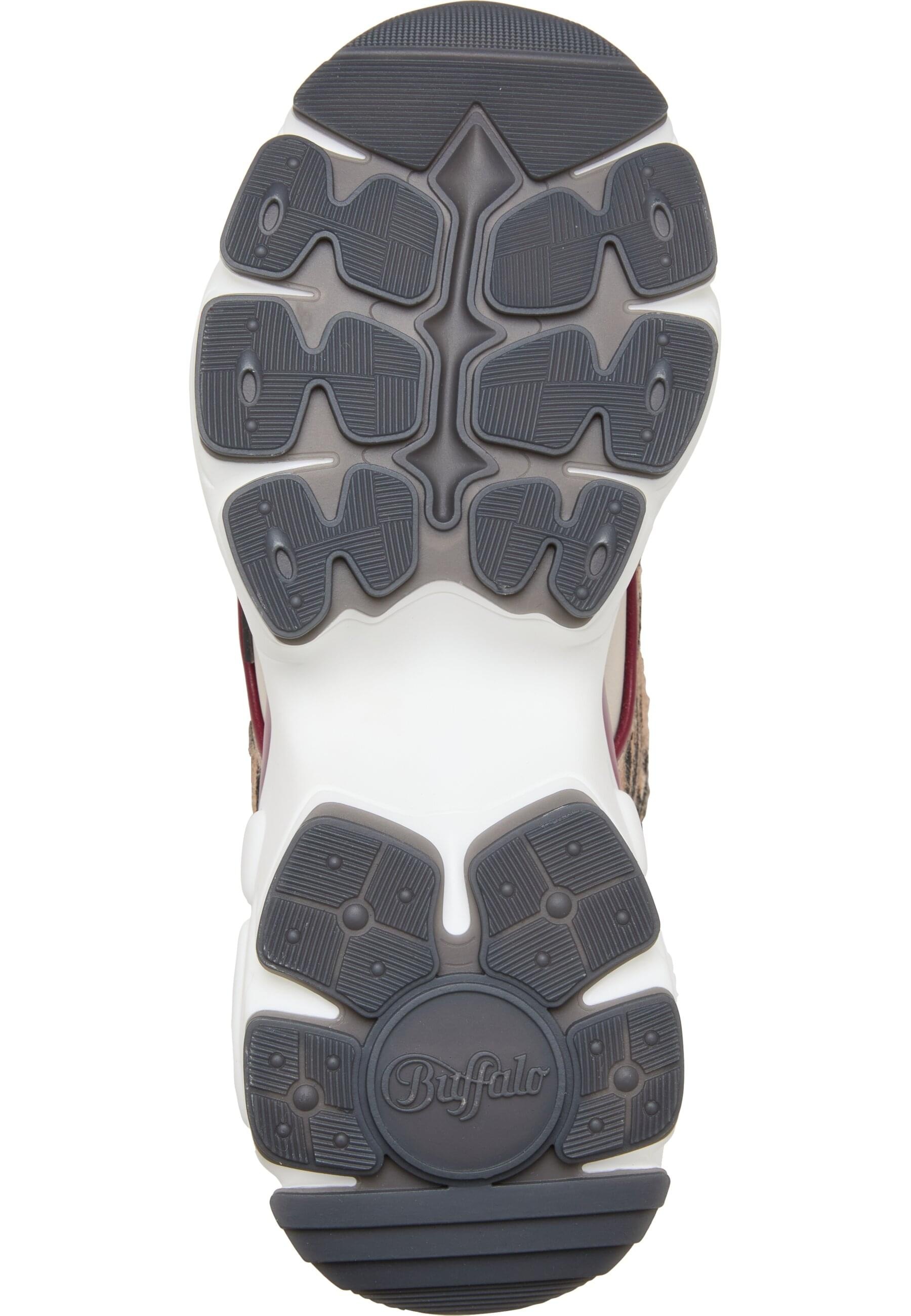 Buffalo Trainingsschuh »Buffalo BINARY GLAM - VEGAN SUEDE/FUR/NAPPA«