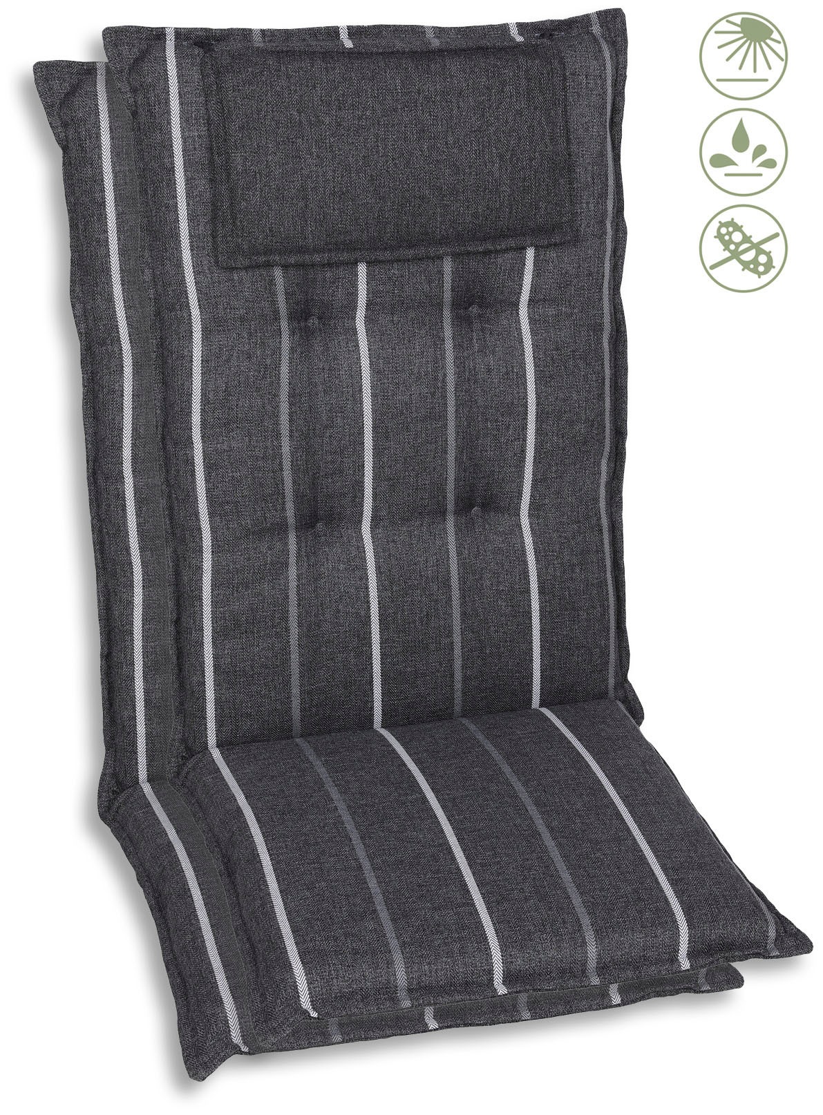 GO-DE Sesselauflage "Sesselauflage hoch" Olefin günstig online kaufen