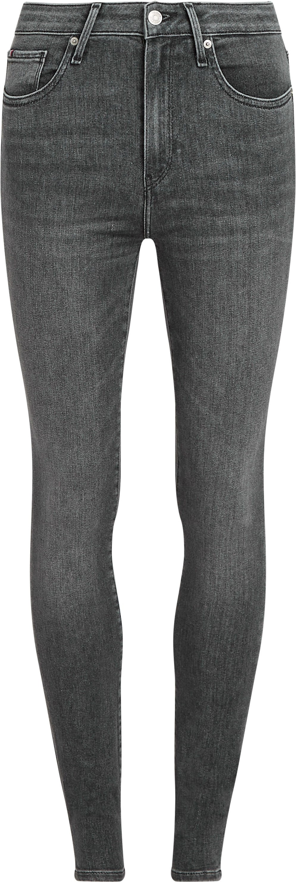 Tommy Hilfiger Skinny-fit-Jeans »COMO Skinny Regular Waist«, mit Logo-Badge, in Knöchellänge