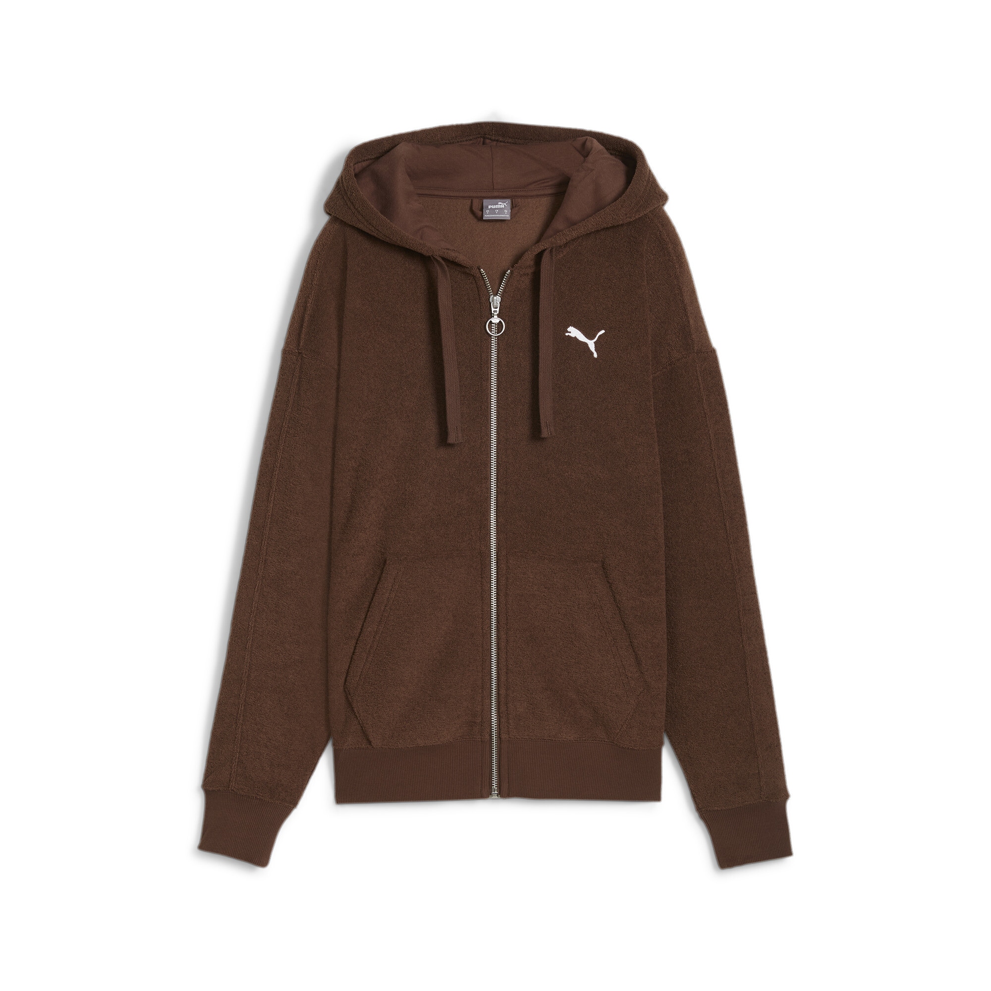 PUMA Sweatjacke "HER Hoodie mit durchgehendem Reißverschluss Damen"