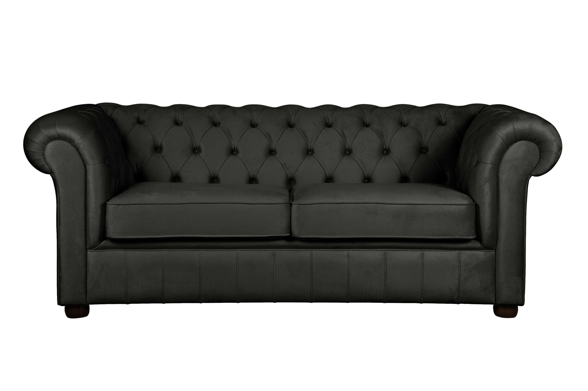 Home affaire 3-Sitzer »CHARENTE, optionale Schlafsofa, Chesterfield-Sofa, Bettfunktion«, mit edler Knopfheftung und typischen Armlehnen, B/T/H 198/89/74 cm