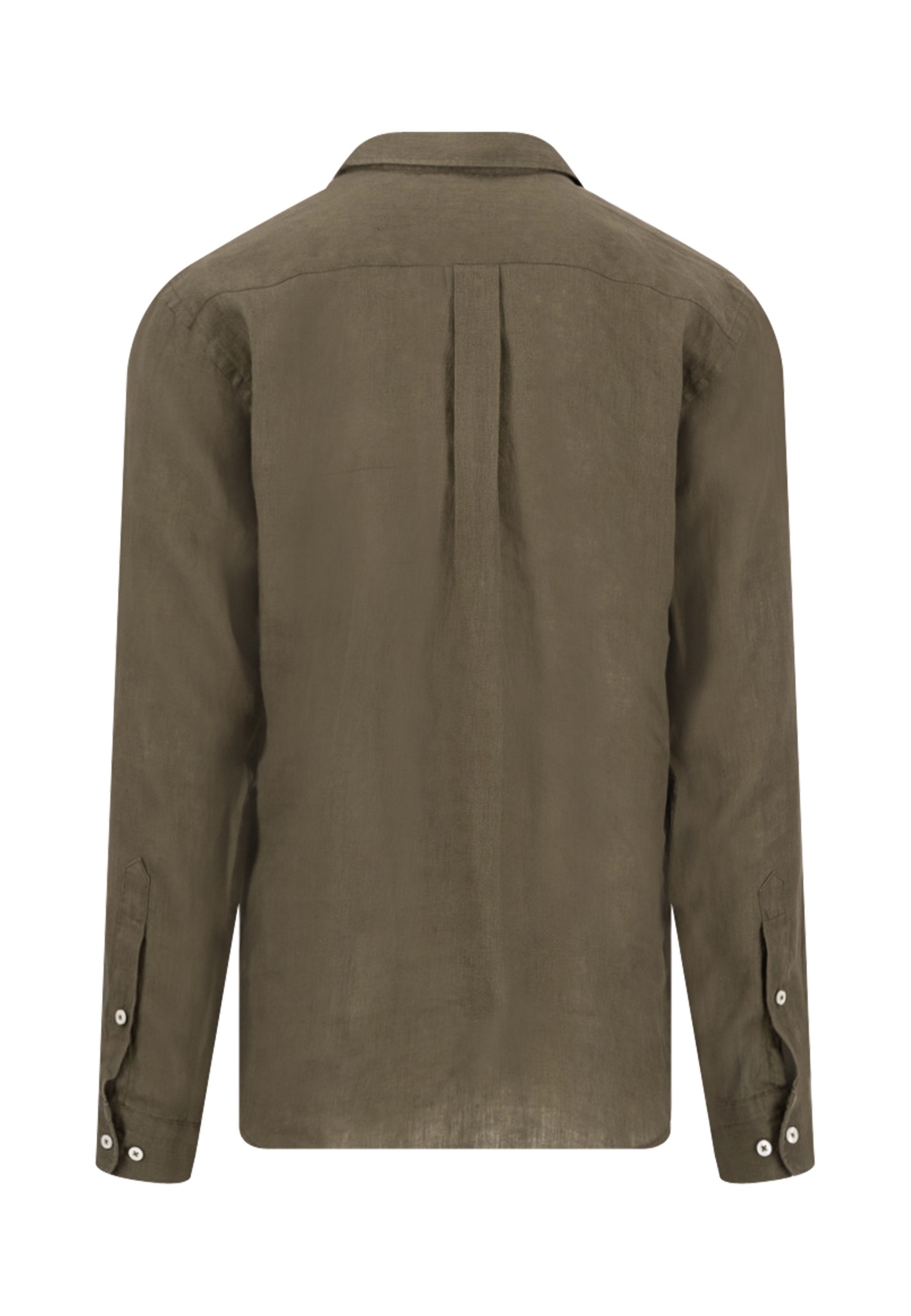 FYNCH-HATTON Leinenhemd mit Logo Stickerei günstig online kaufen