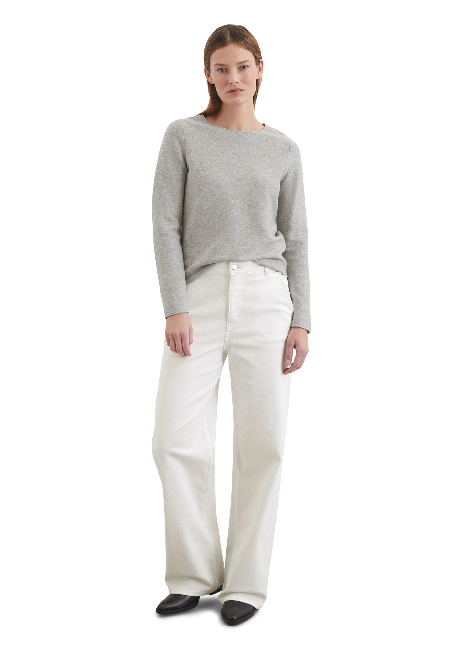 Marc O'Polo Strickpullover »aus softem Organic Cotton«