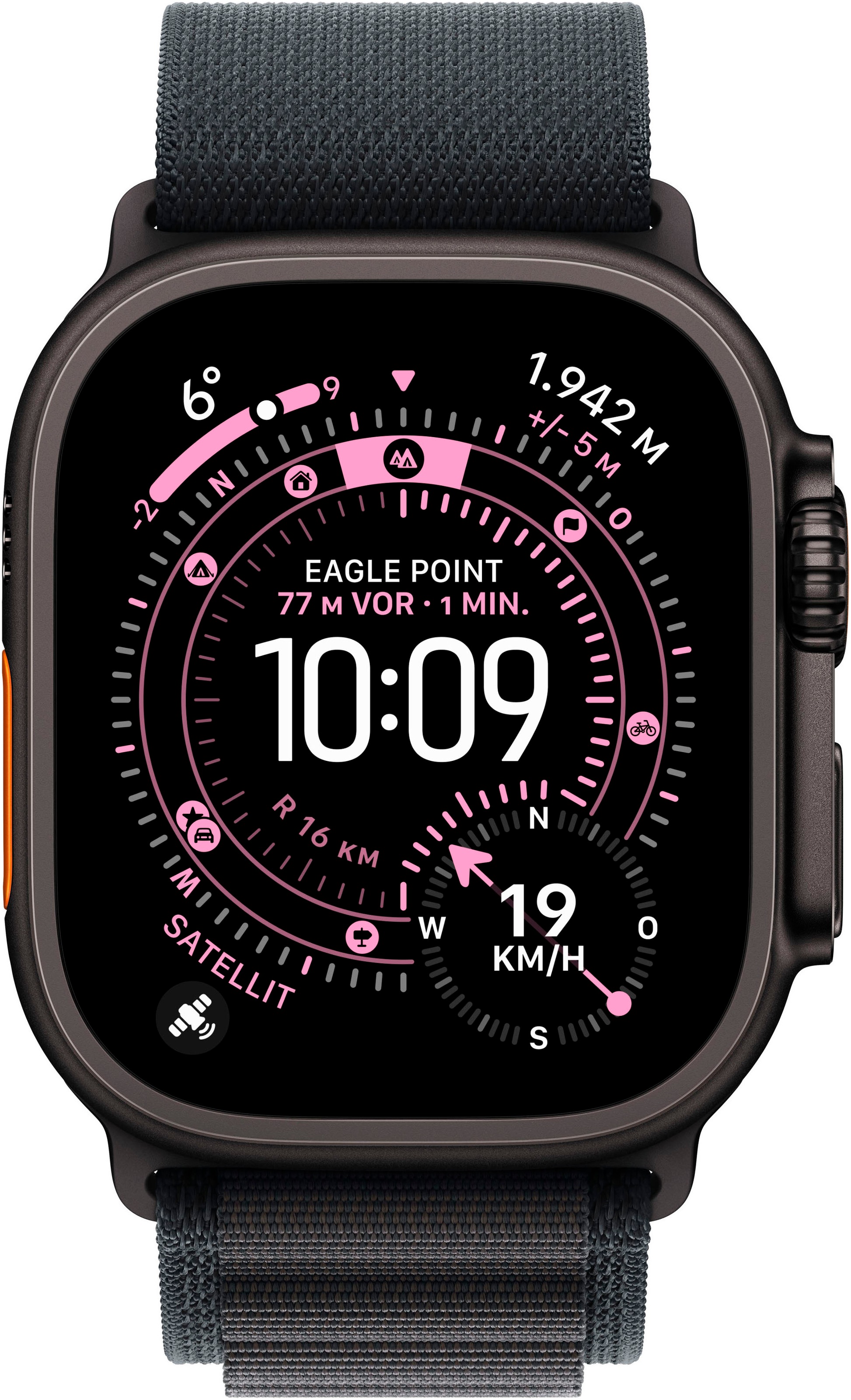 Apple Smartwatch »Watch Ultra 3 GPS + Cellular 49mm«, Watch OS, 64 GB