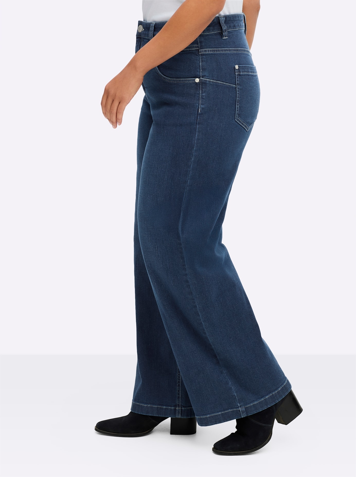 Sheego High-waist-Jeans, (1 tlg.)