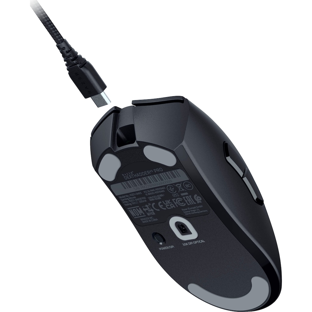 RAZER Gaming-Maus »DeathAdder V3 Pro«, RF Wireless-kabelgebunden