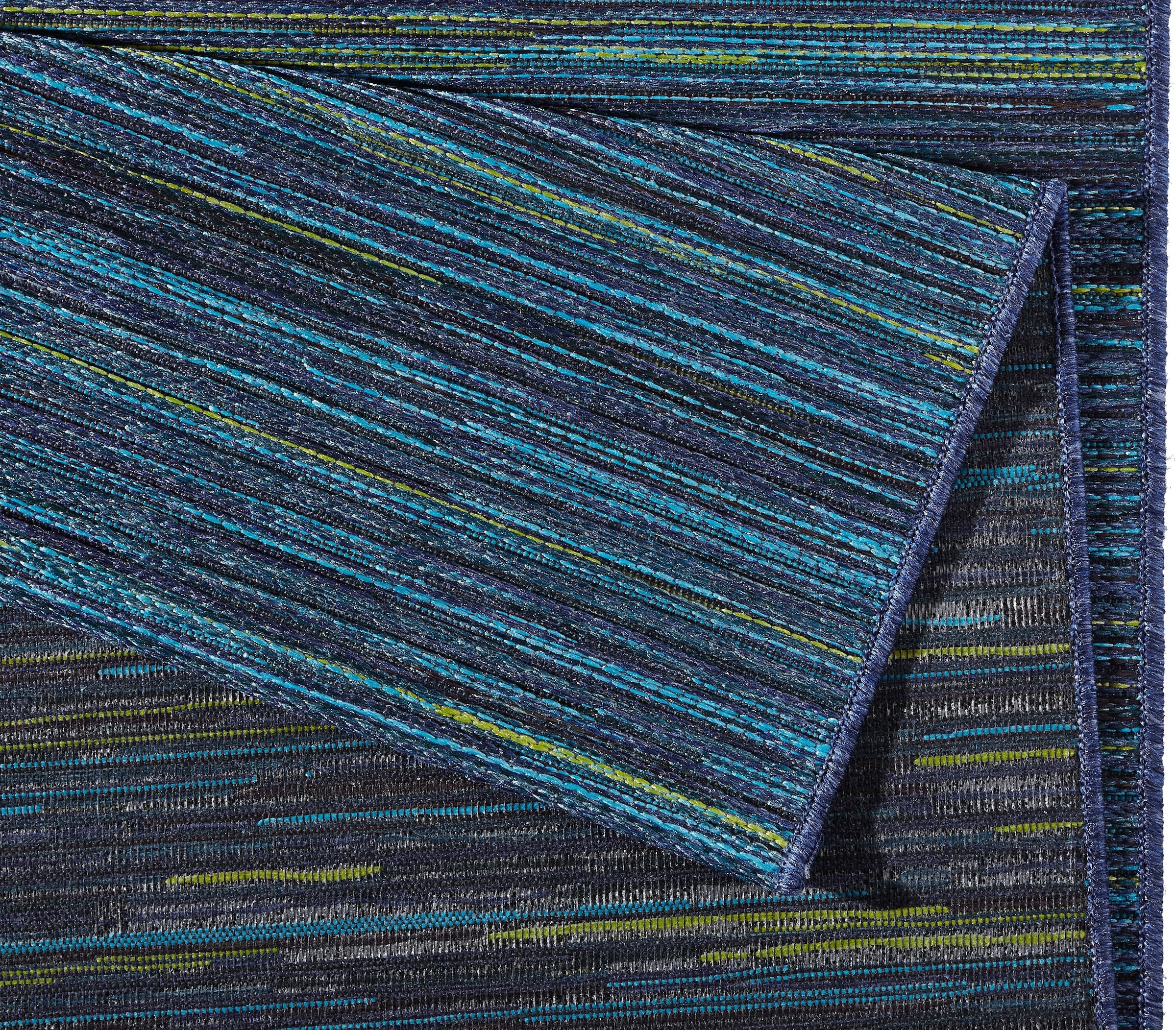 NORTHRUGS Läufer »Lotus«, rechteckig, 7 mm Höhe, In-& Outdoor, Flachgewebe, Teppich, Wetterfest, Garten, Wohnzimmer