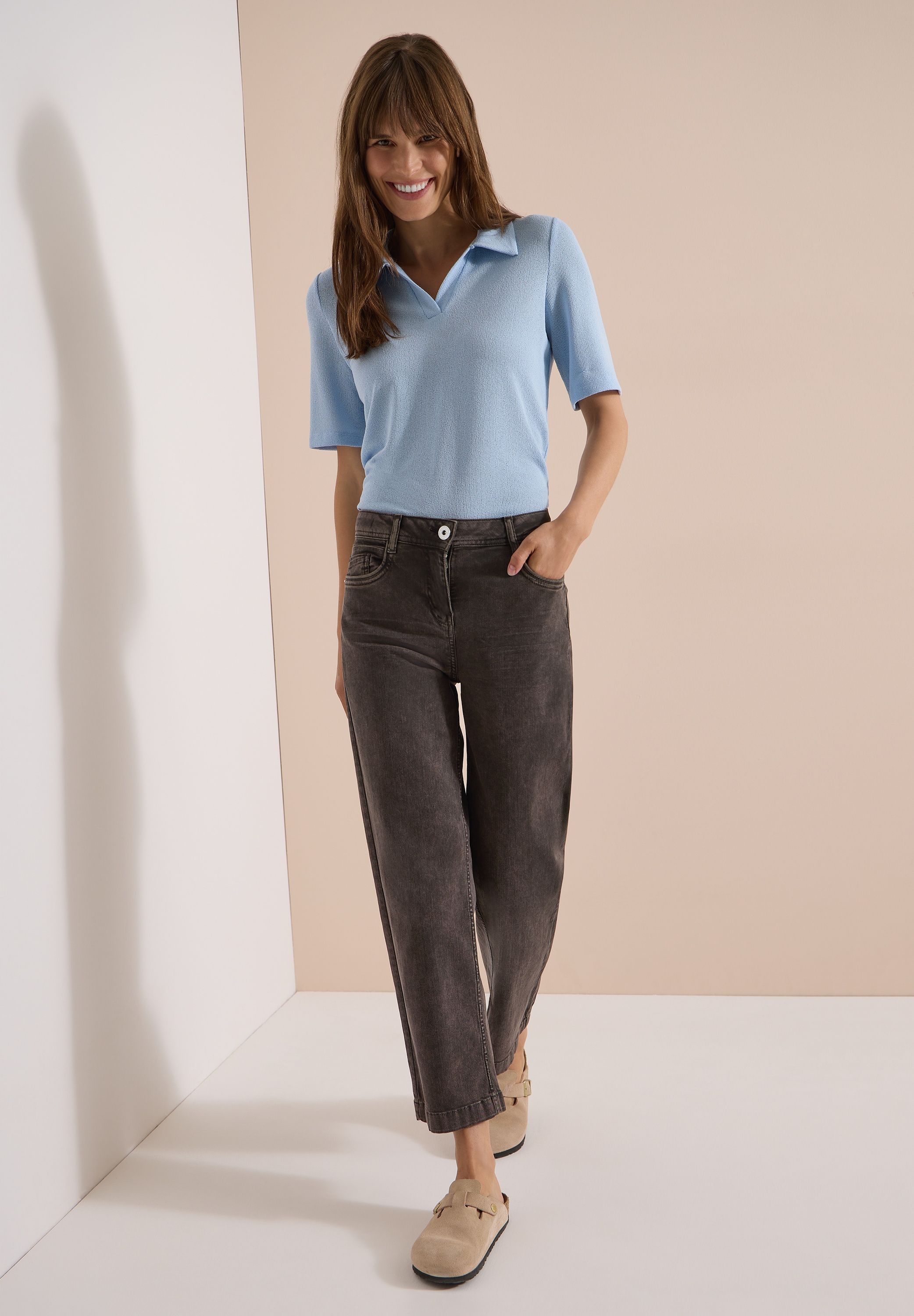 Cecil Loose-fit-Jeans mit Wide Legs