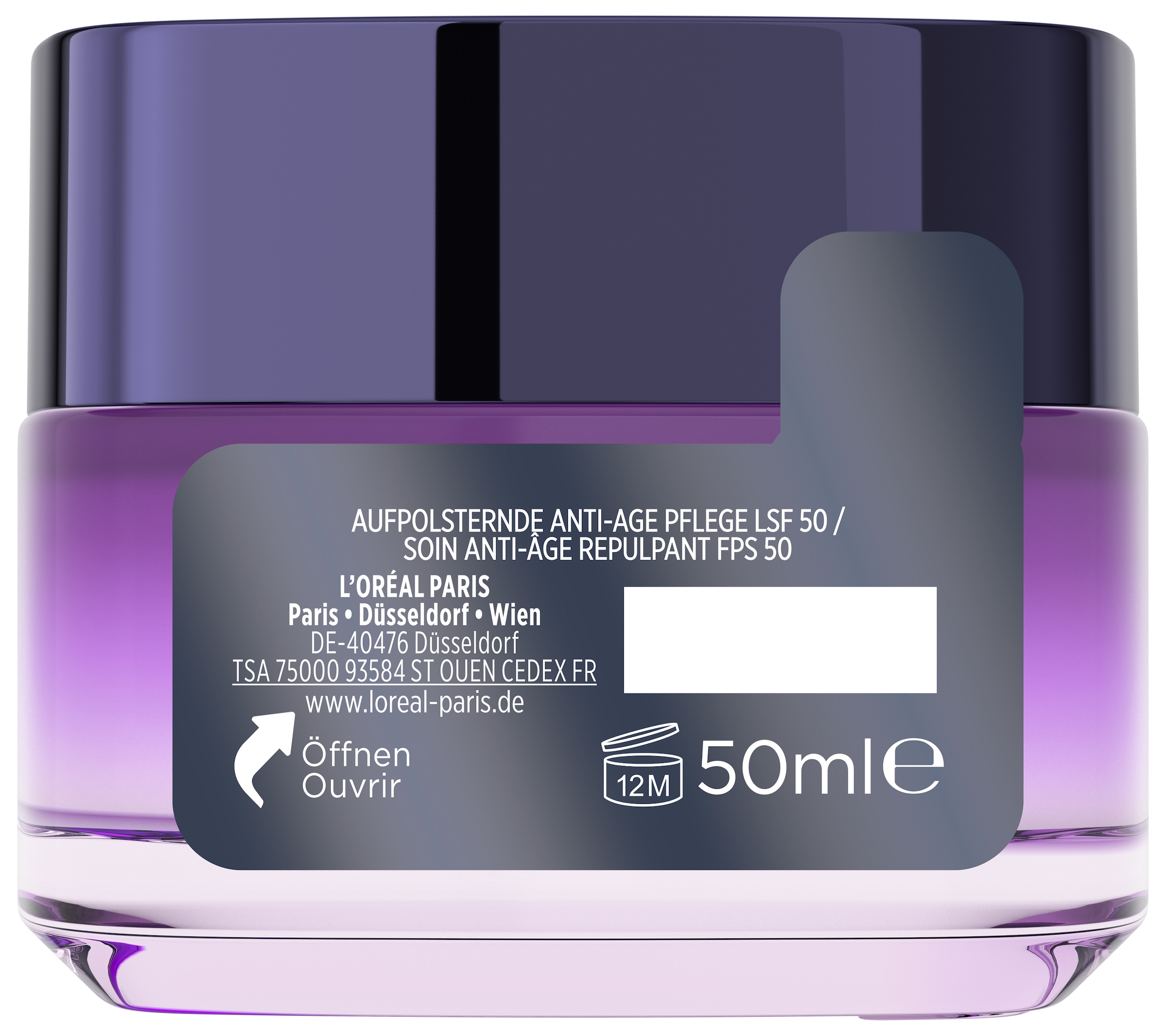 L'ORÉAL PARIS Tagescreme »REVITALIFT FILLER TAG LSF 50« LSF 50, hydriert, mehr Spannkraft und Festigkeit, Anti-Age