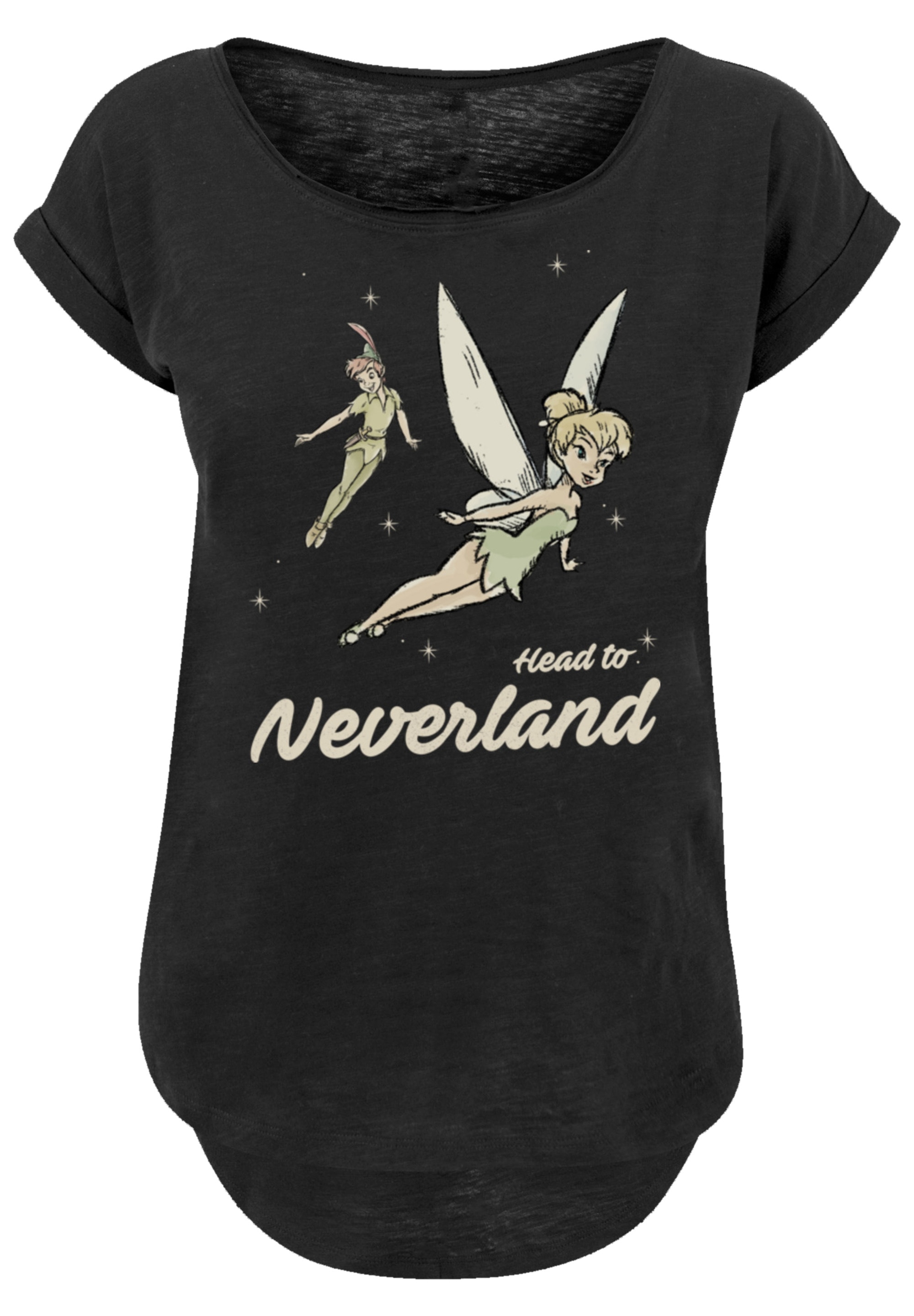 F4NT4STIC T-Shirt »Disney Peter Pan Head To Neverland«, Premium Qualität  kaufen | BAUR