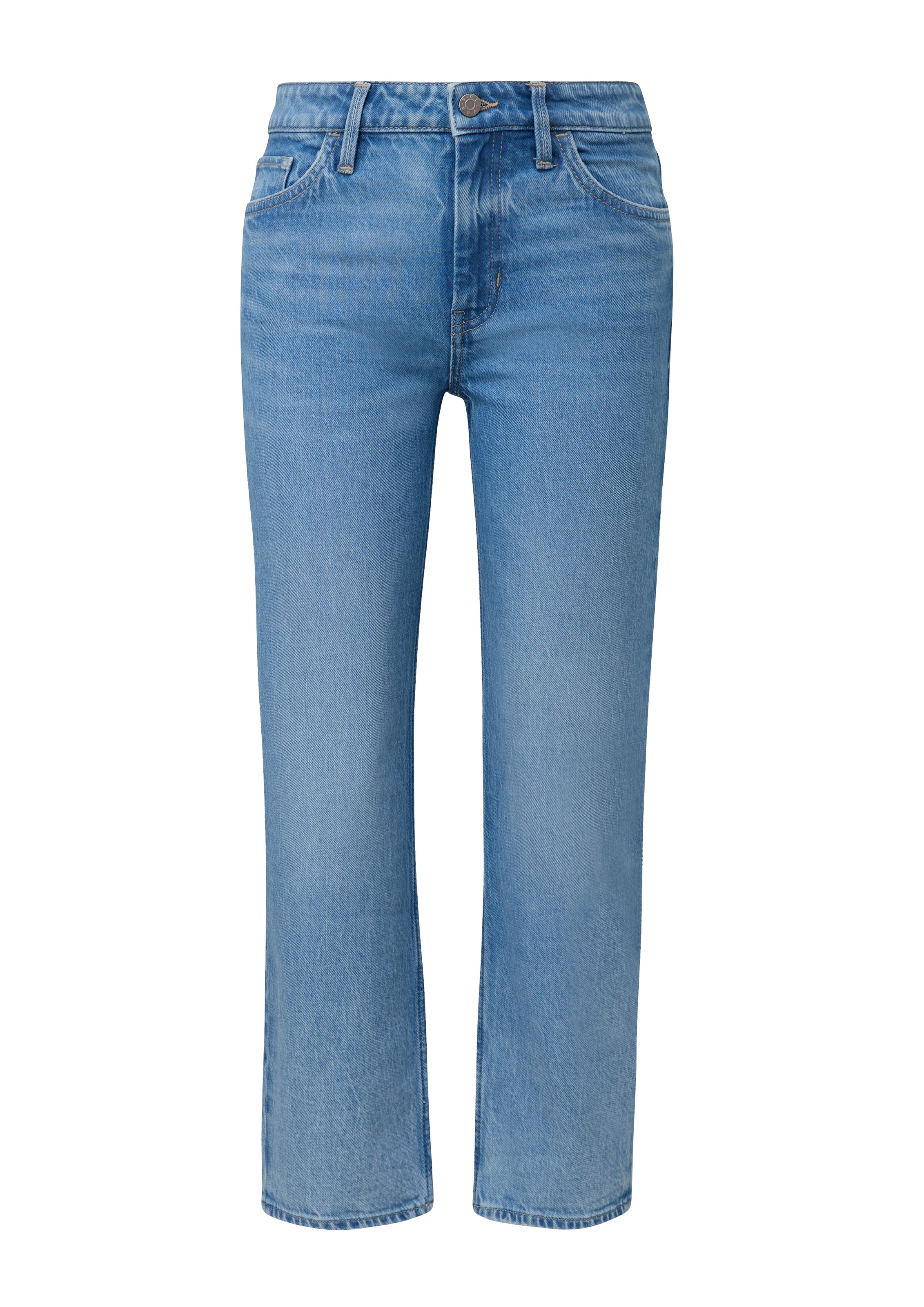 s.Oliver 5-Pocket-Jeans »Karolin«, mit floralem Muster