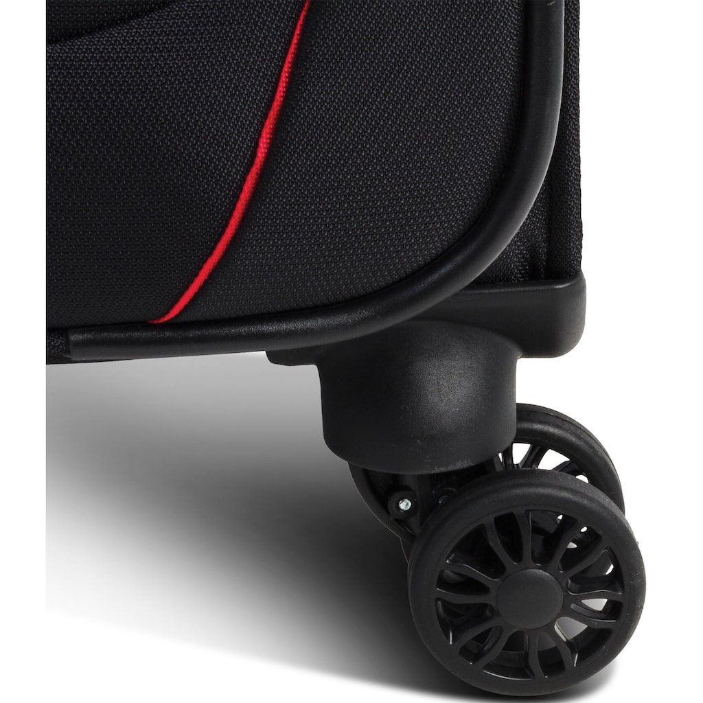 WORLDPACK Trolleyset »Denver, schwarz«, (3 tlg.)