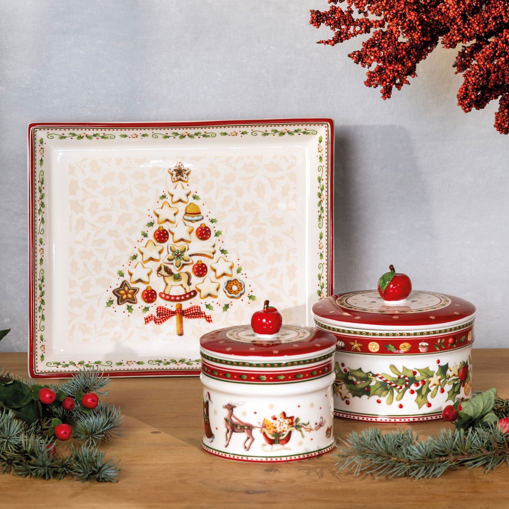 Villeroy & Boch Vorratsdose "Gebäckdose Winter Bakery Delight ø 14 cm bunt" günstig online kaufen