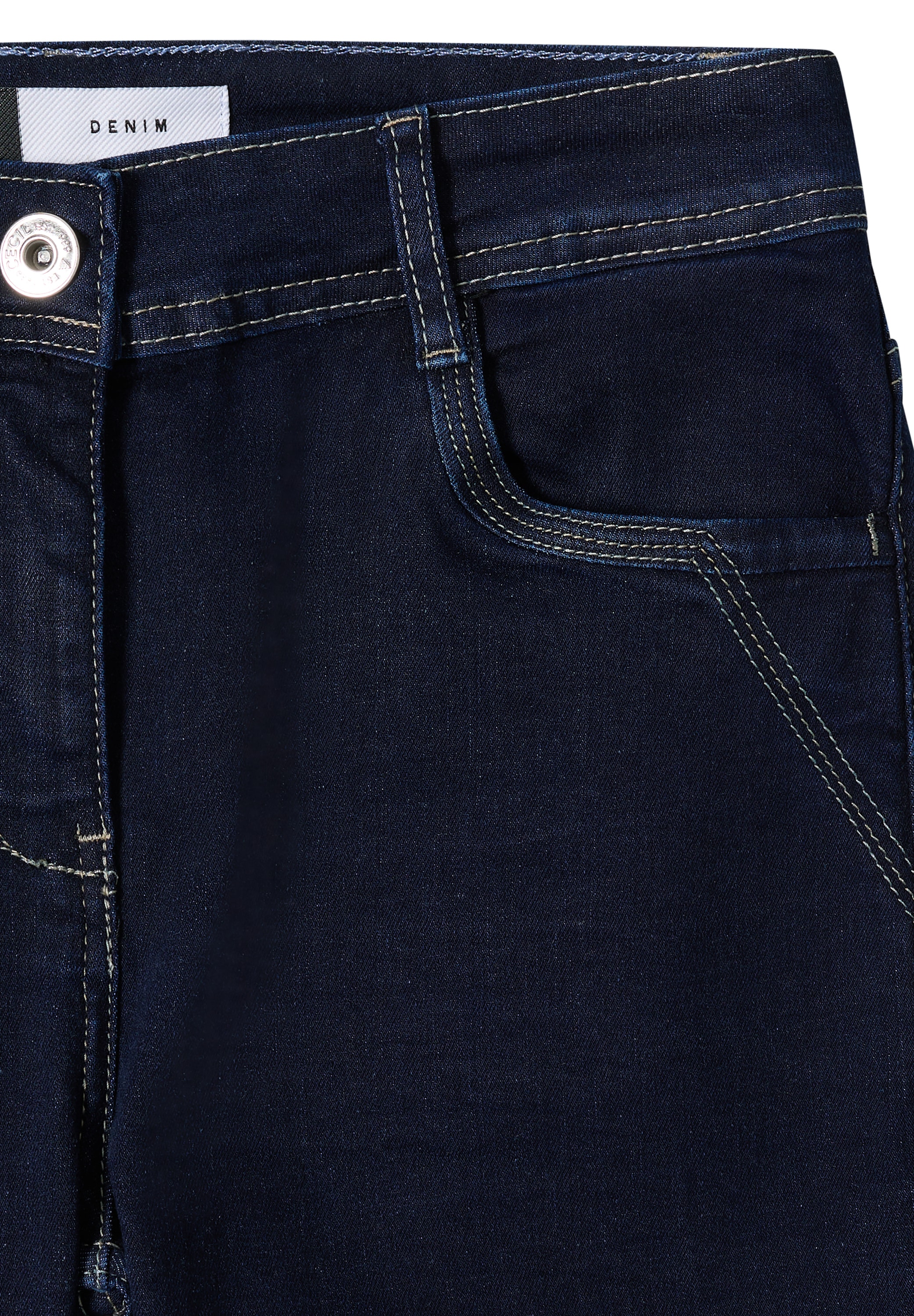 Cecil 5-Pocket-Jeans »Style Scarlett« mit kontrastfarbenen Nähten