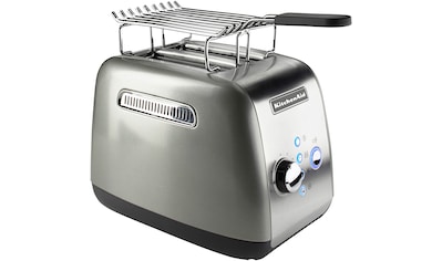 KitchenAid Toaster »5KMT221ECU«, 2 kurze Schlitze, für 2 Scheiben, 1100 W, mit... kaufen