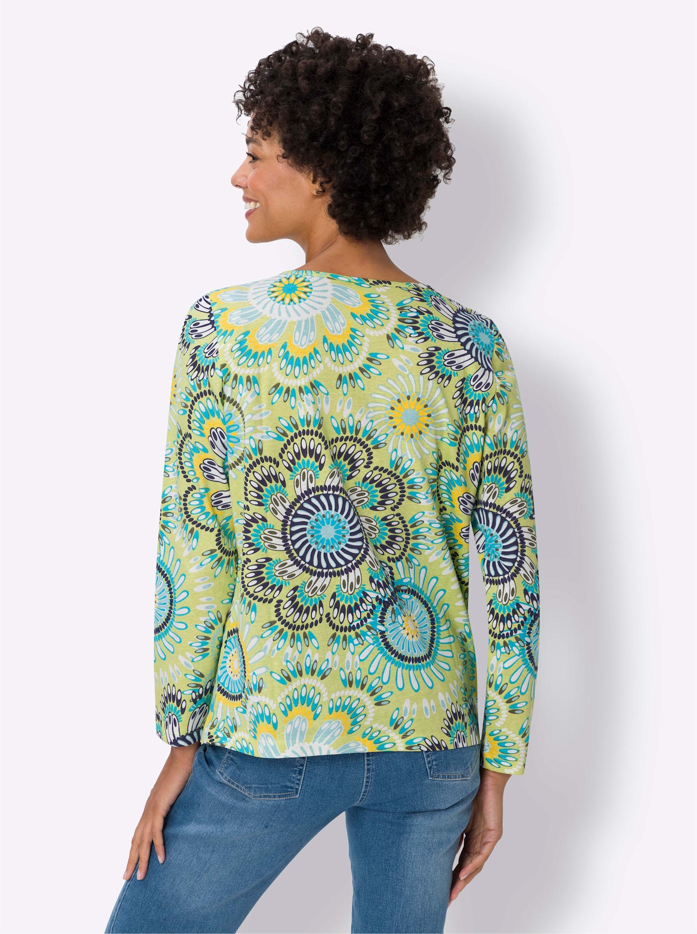 Classic Basics Women Long Sleeve Shirt Multicolor Size 48 2