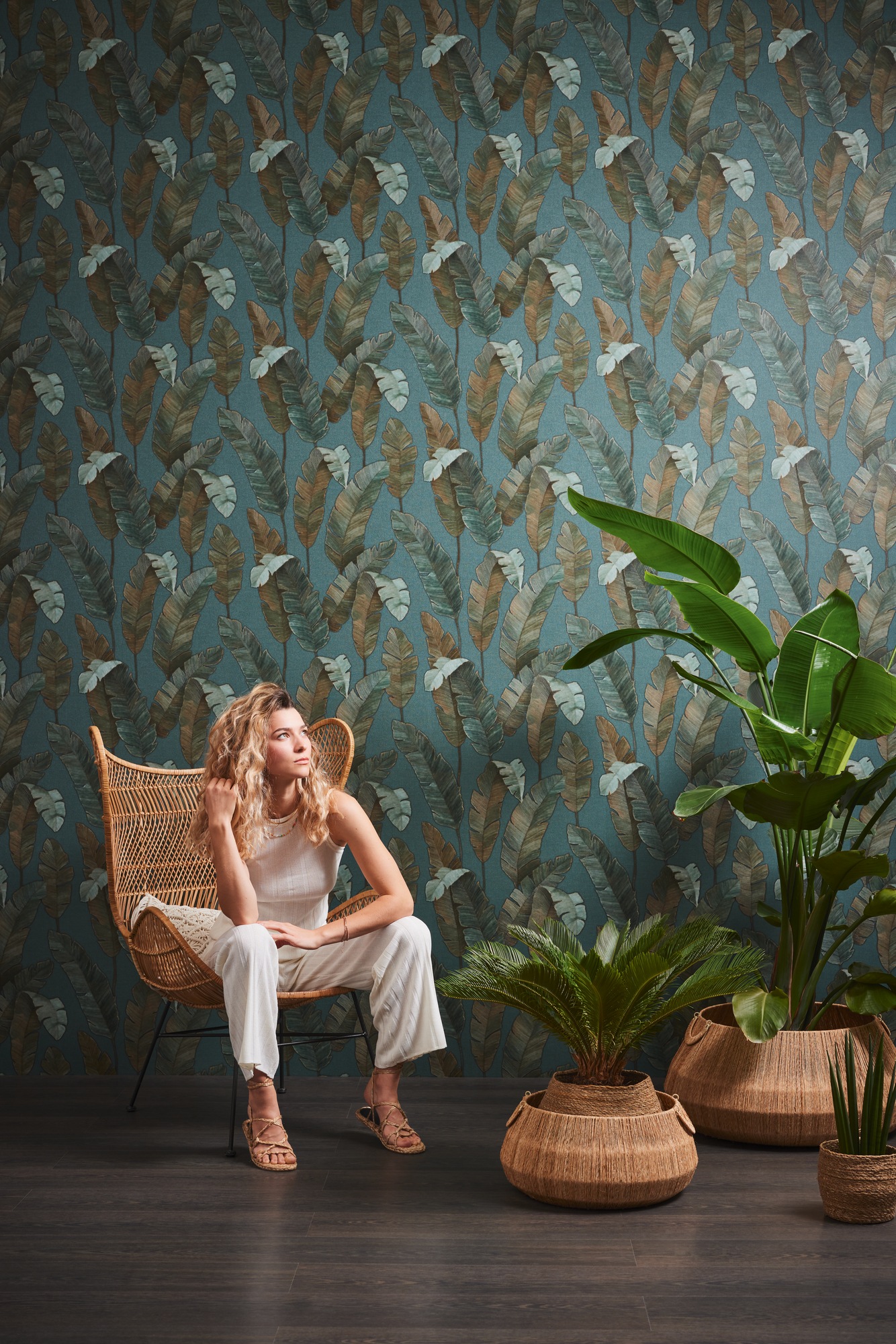 Metropolitan Stories Wallpaper Balinese Palms 392183