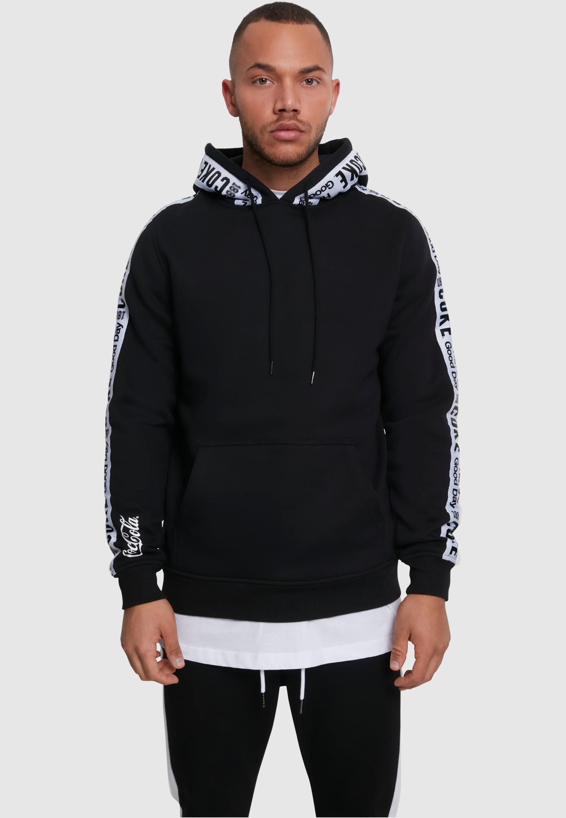 Merchcode Kapuzensweatshirt »Merchcode Herren Coke Tape Hoody«, (1 tlg.)