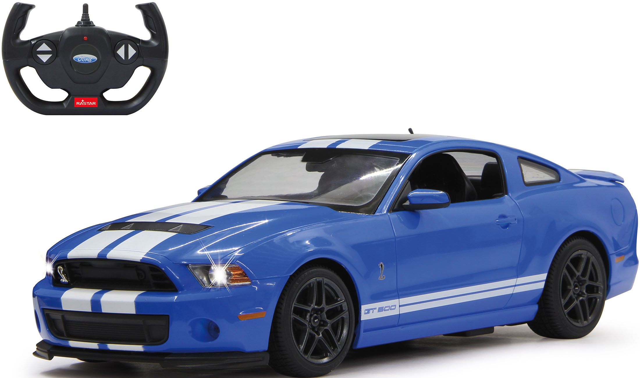 Jamara RC-Auto »Ford Shelby GT500 - 27 MHz blau«