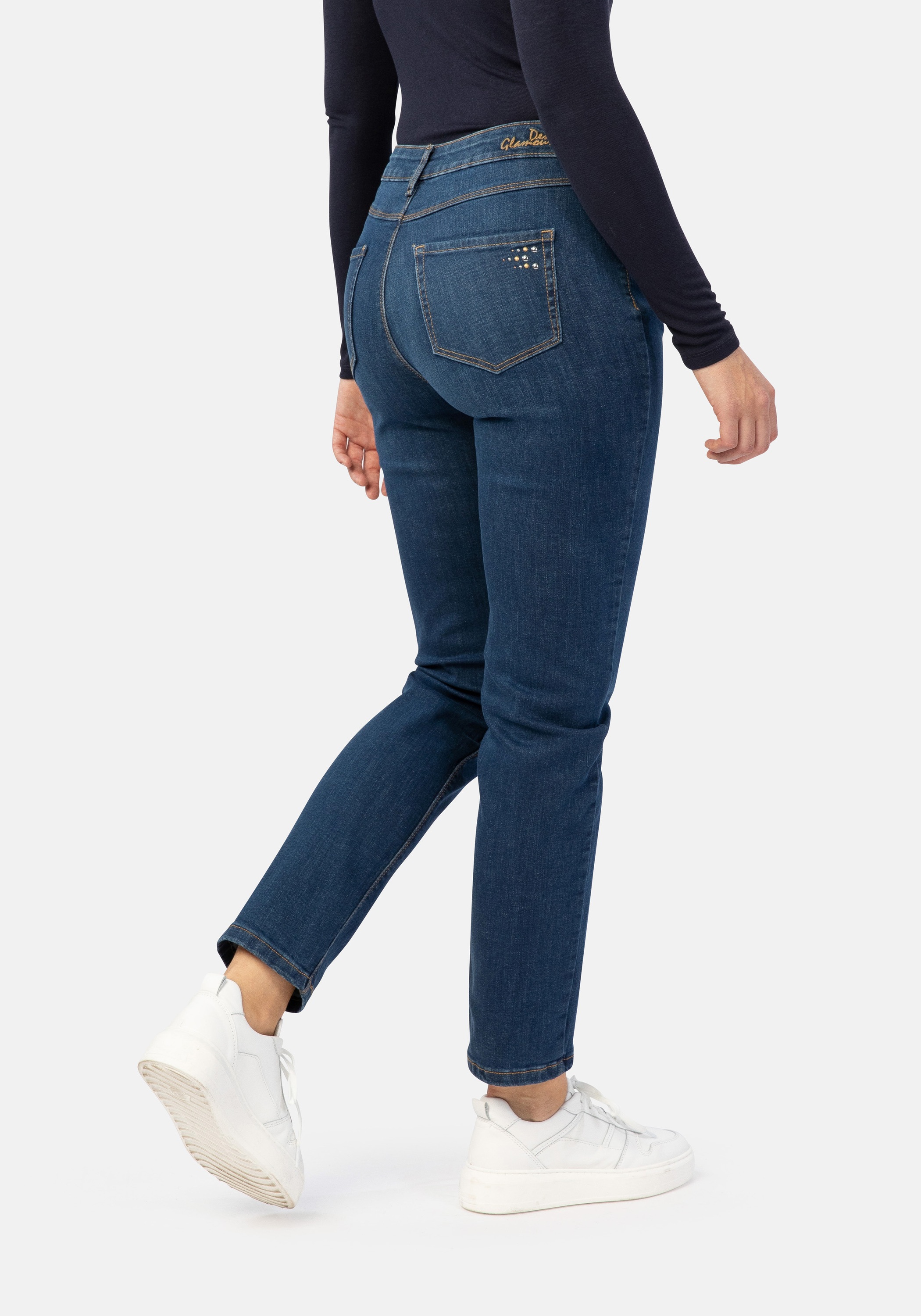 STOOKER WOMEN 5-Pocket-Jeans "Zermatt Denim Straight Fit", Straight Fit Cas günstig online kaufen