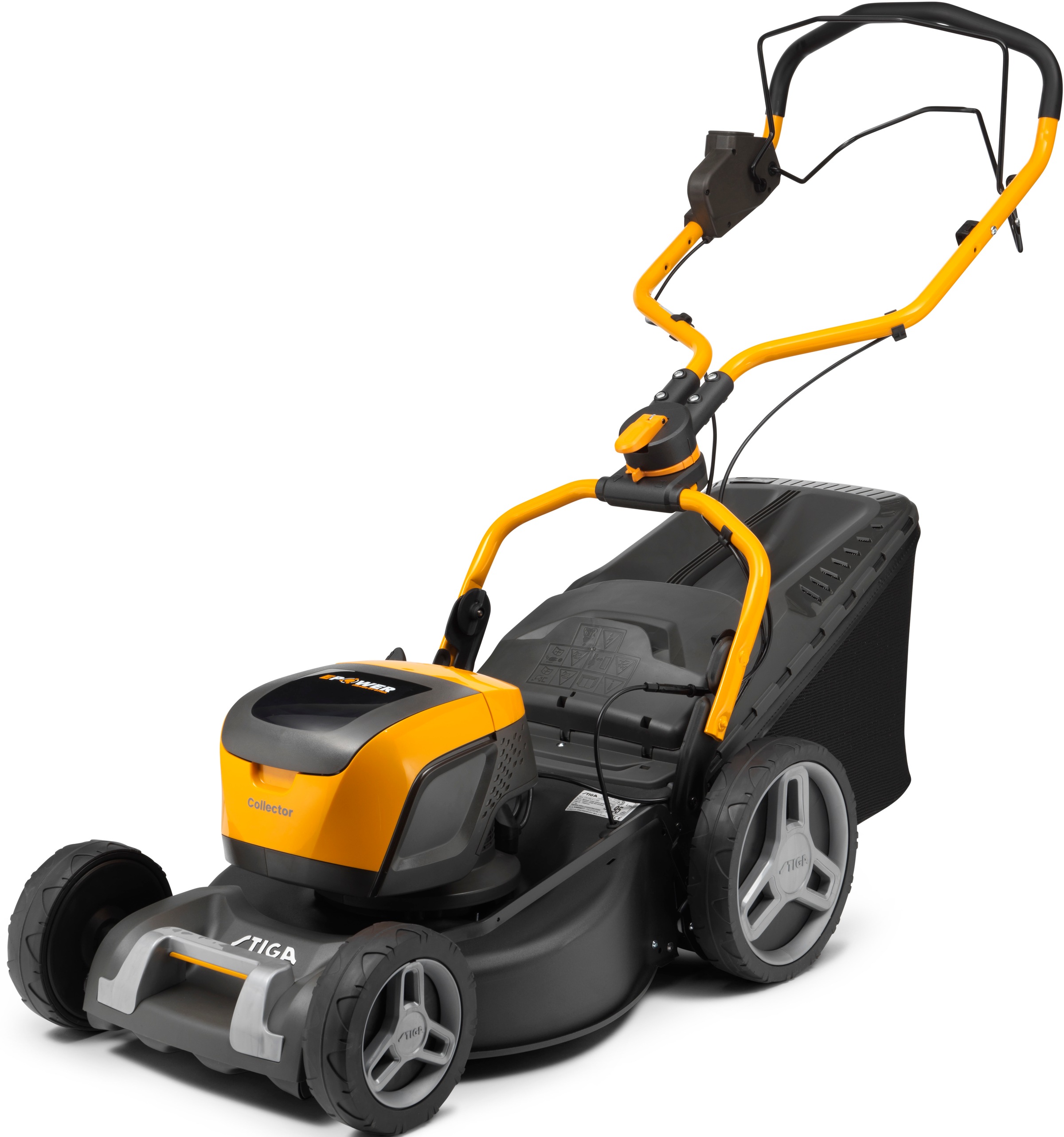 STIGA GARDEN Akkurasenmäher »Combi 548e S« bis 550 m², 3-in-1 Schnittfunktion, Radantrieb, Fulcrum-Holm
