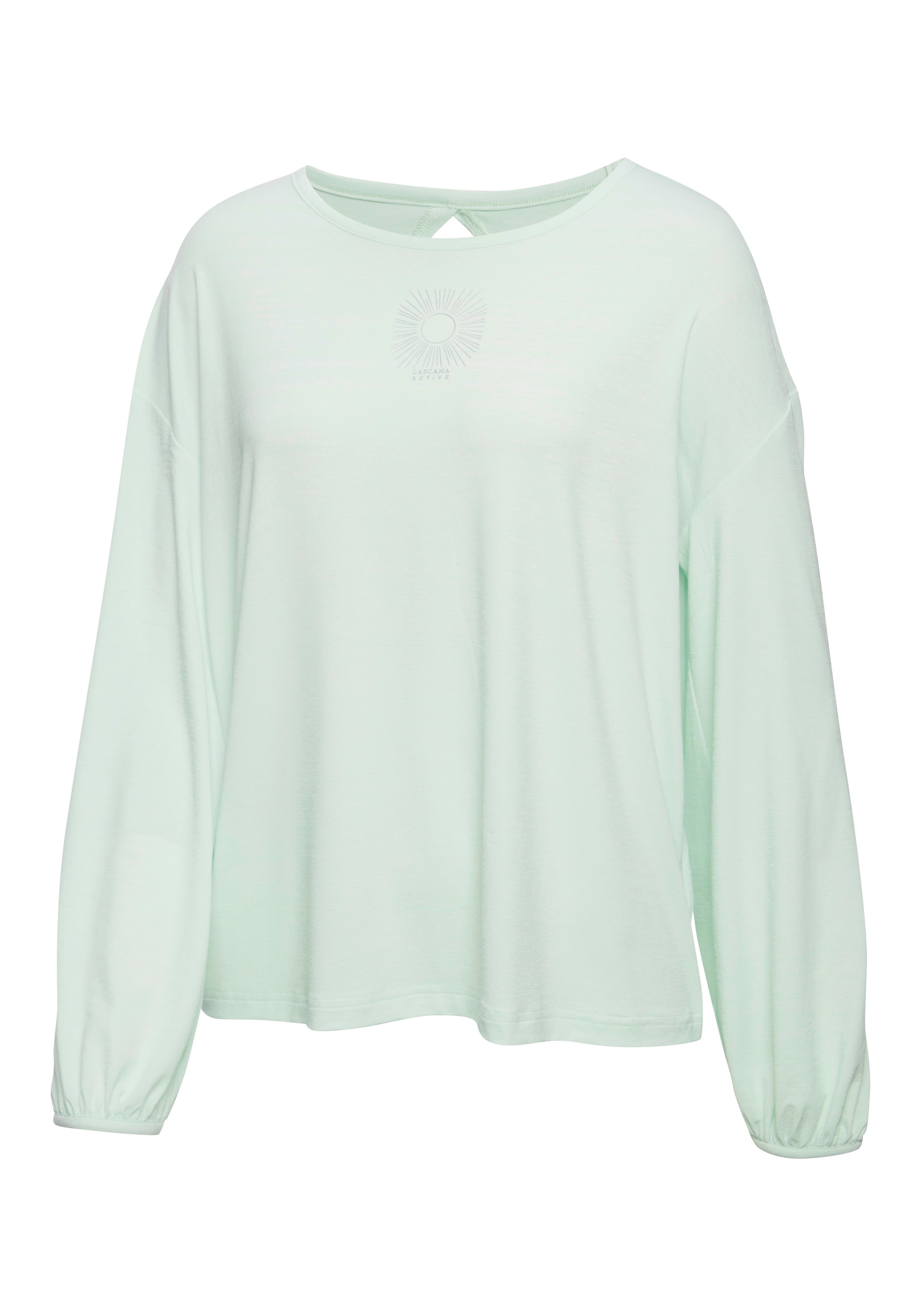 LASCANA ACTIVE Langarmshirt mit Rückenausschnitt