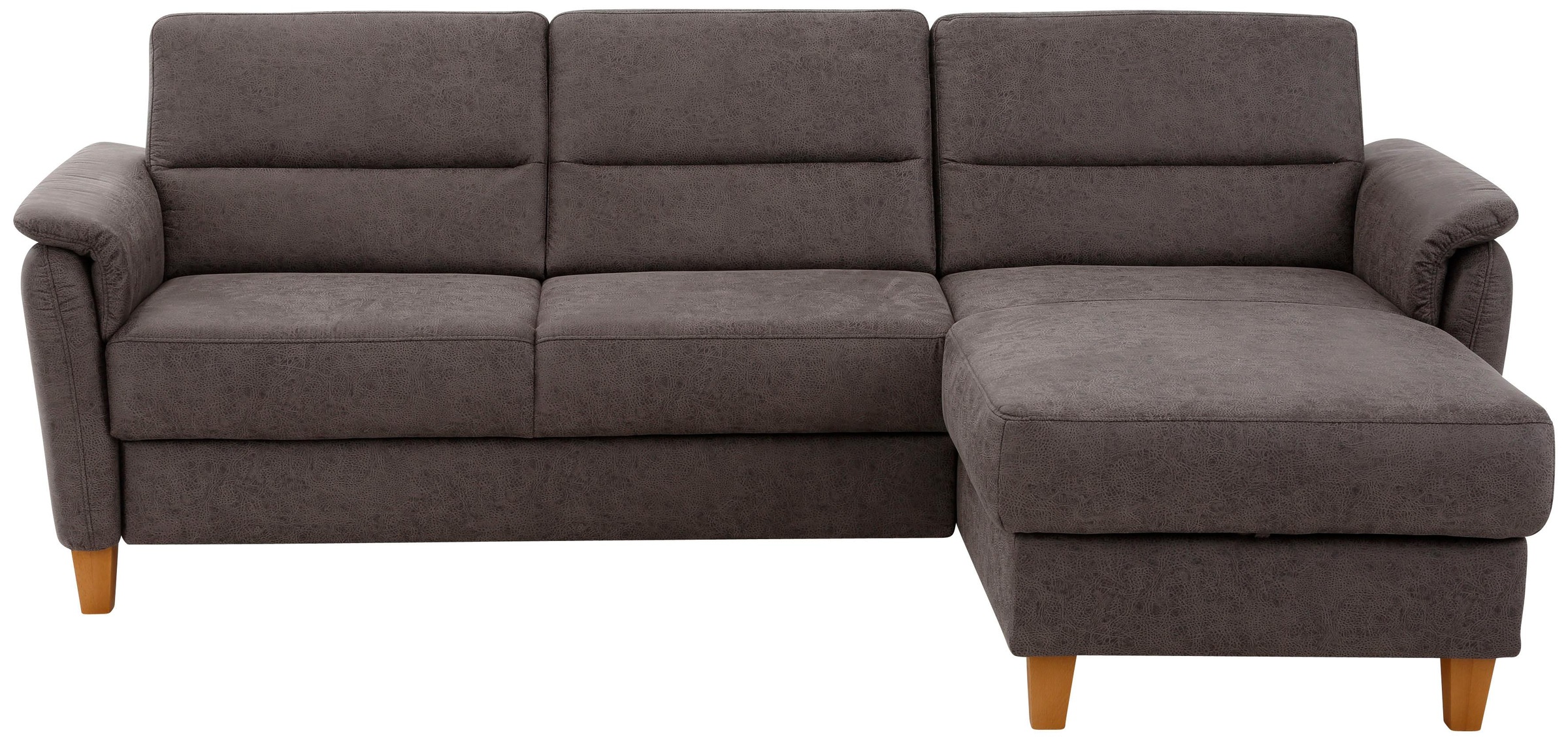 Home affaire Ecksofa "Palmera L-Form, B: 244 cm - OTTO. Verlässliche Qualität." optional Schlaffunktion & Bettkasten, Federkern