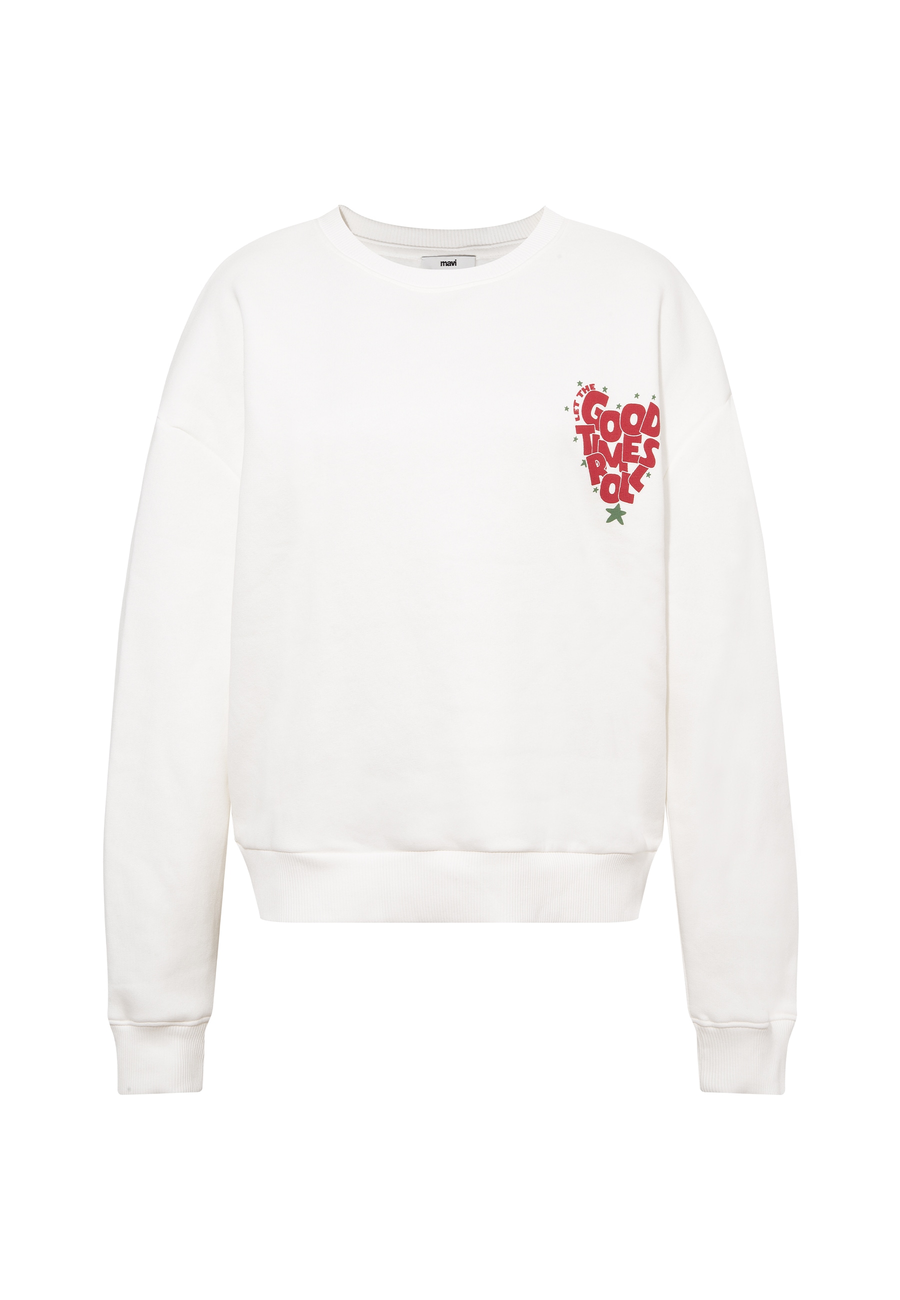 Mavi Rundhalspullover "CREW NECK SWEATSHIRT", Fashion Sweatshirts günstig online kaufen