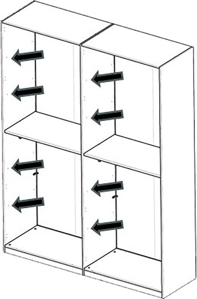 Home affaire Einlegeboden »Jupiter – Steingrau (1 St.), 22 mm stark, ideale Stauraumhilfe« Breite 89 cm, passend für Drehtürenschrank 2-/4-/6-türig