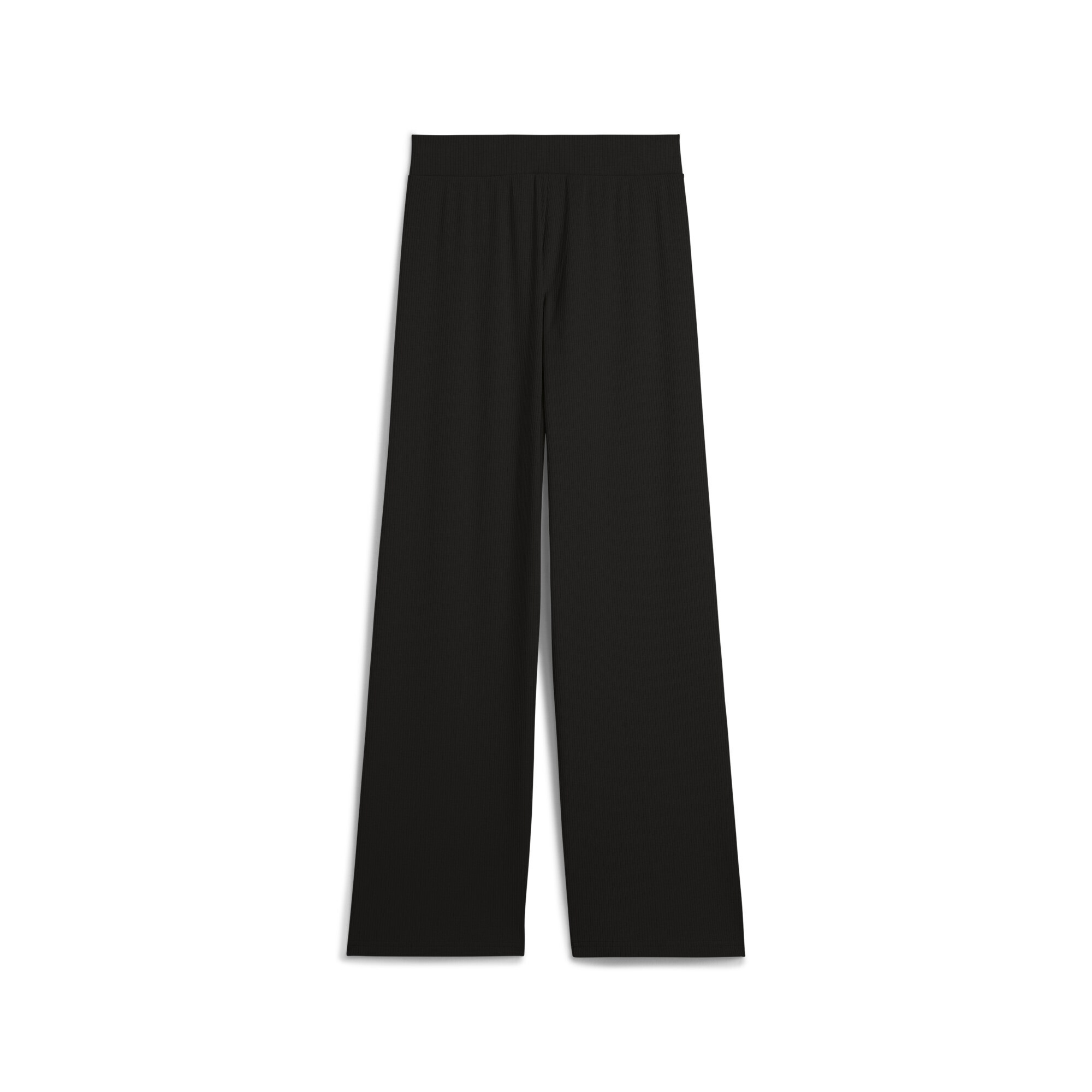 PUMA Sporthose »ESS ELEVATED Gerippte Straight Fit Hose mit hohem Bund Damen«