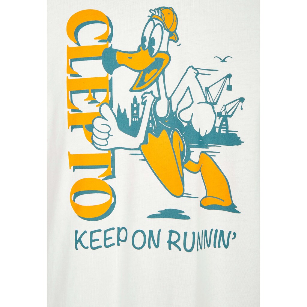 Cleptomanicx T-Shirt »Keep on«
