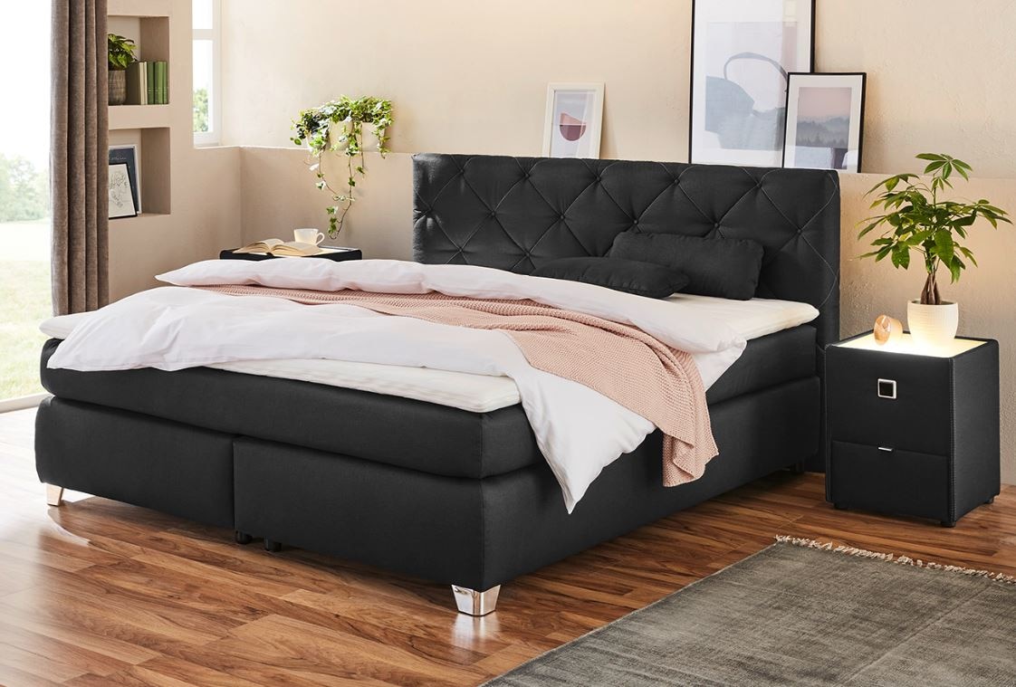 Jockenhöfer Gruppe Boxspringbett "Finja" mit Topper und Zierkissen, erhältl günstig online kaufen
