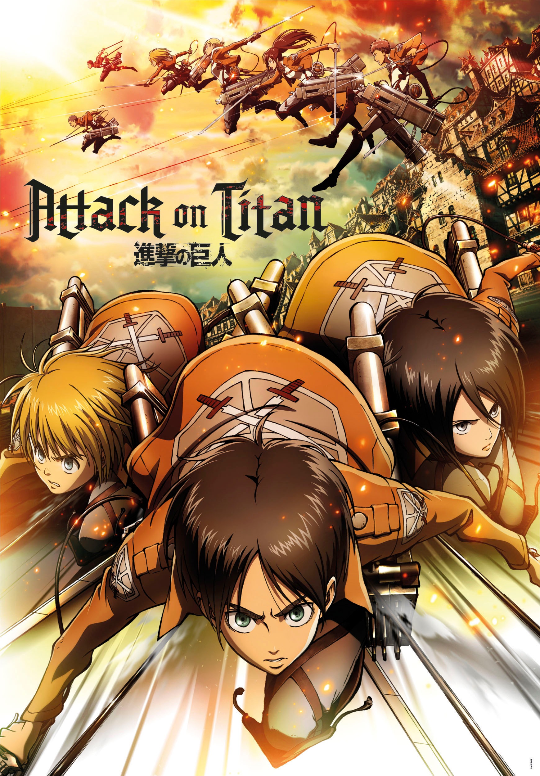 Clementoni® Puzzle »Animé Collection, Attack on Titan«, Made in Europe