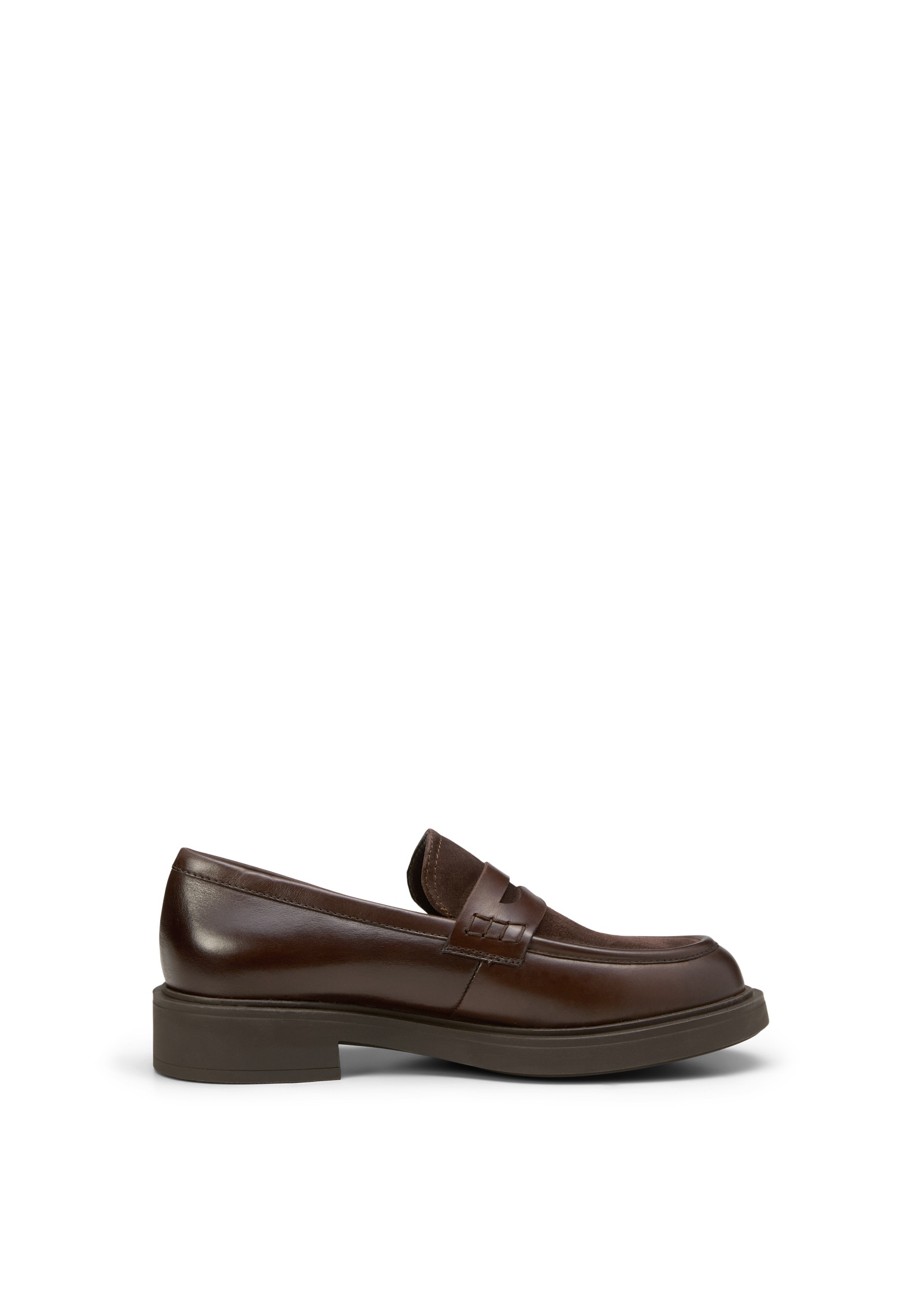 Marc O'Polo Loafer »aus Leder-Mix: glatt und Velours«
