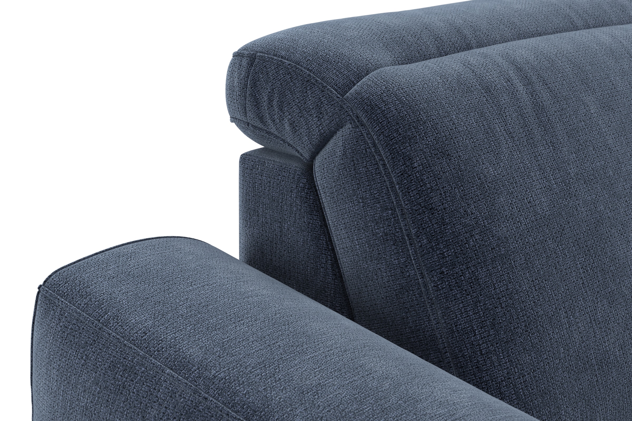 Home affaire Ecksofa »Dundee L-Form«, wahlweise mit Kopfteilverstellung und zusätzlich mit Bettfunktion