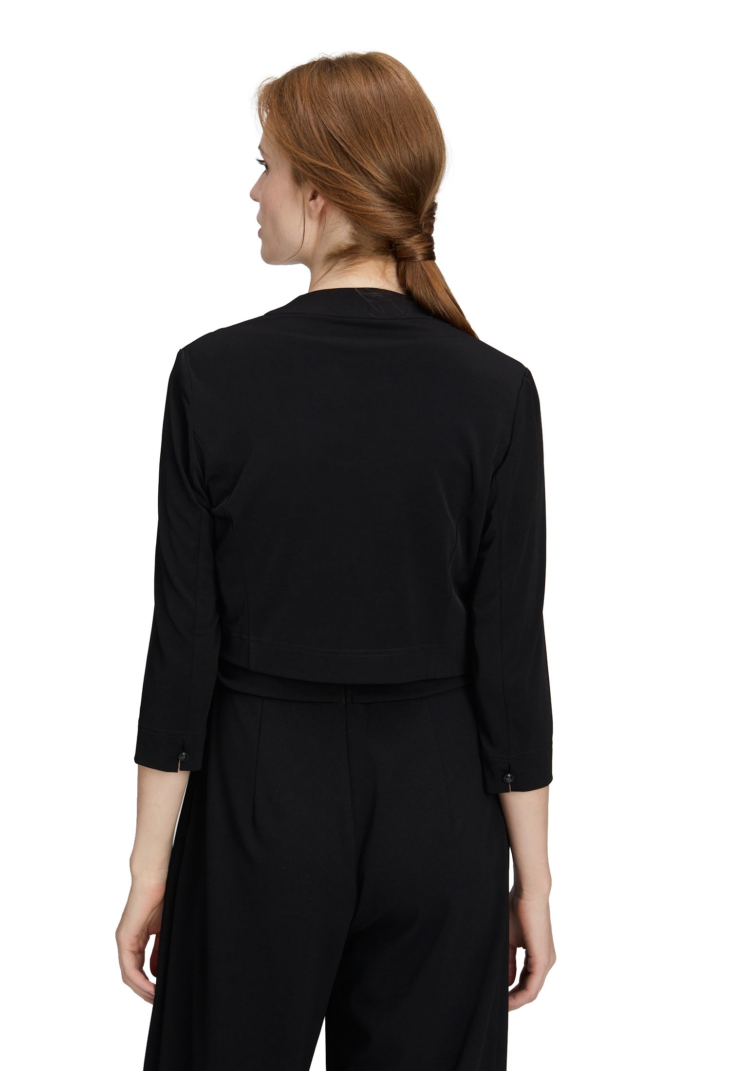 Vera Mont Sweatjacke »Vera Mont Damen Bolero-Jacke figurbetont«, Nahtführung