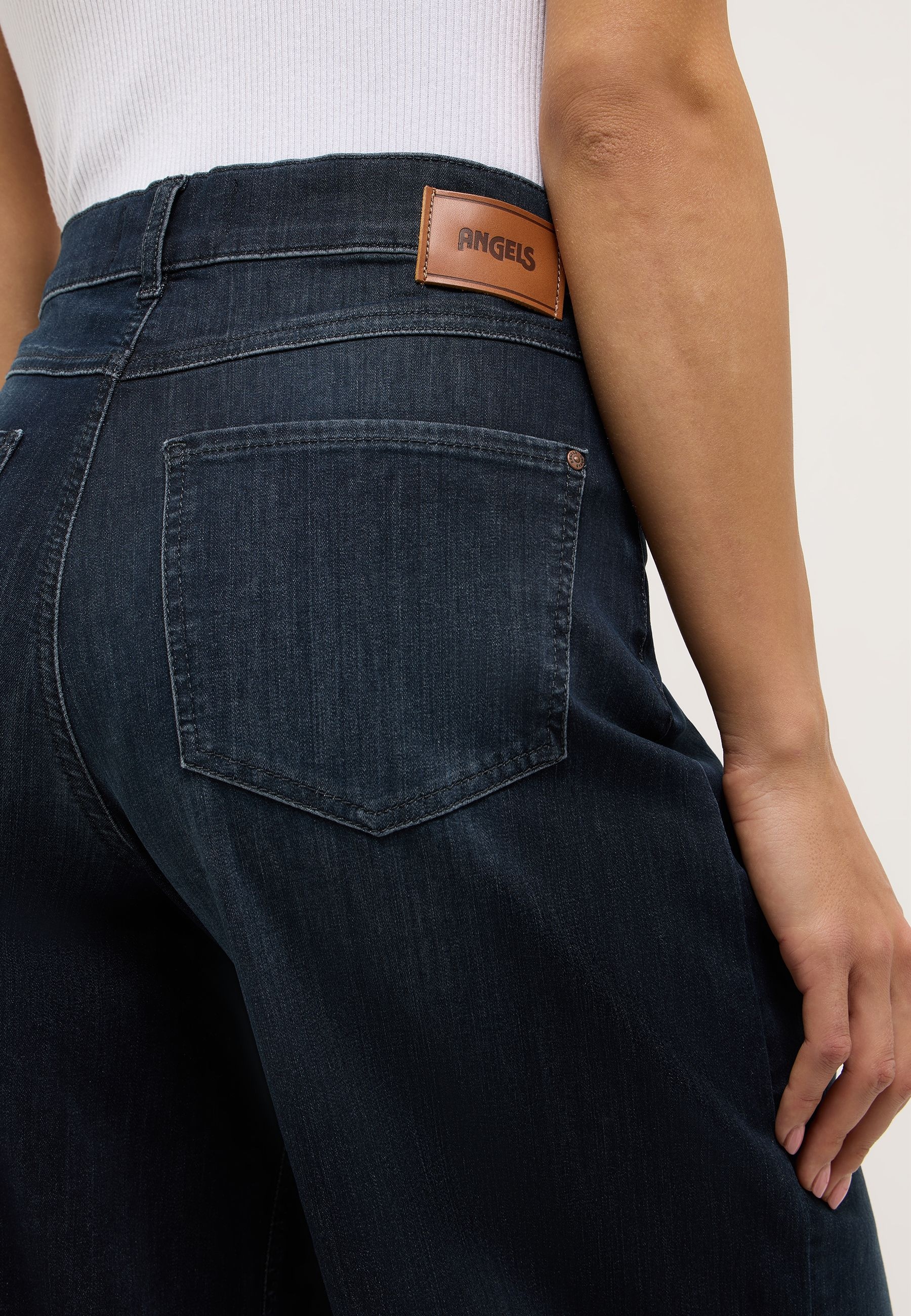 ANGELS 5-Pocket-Jeans »LIVA« mit weitem Bein