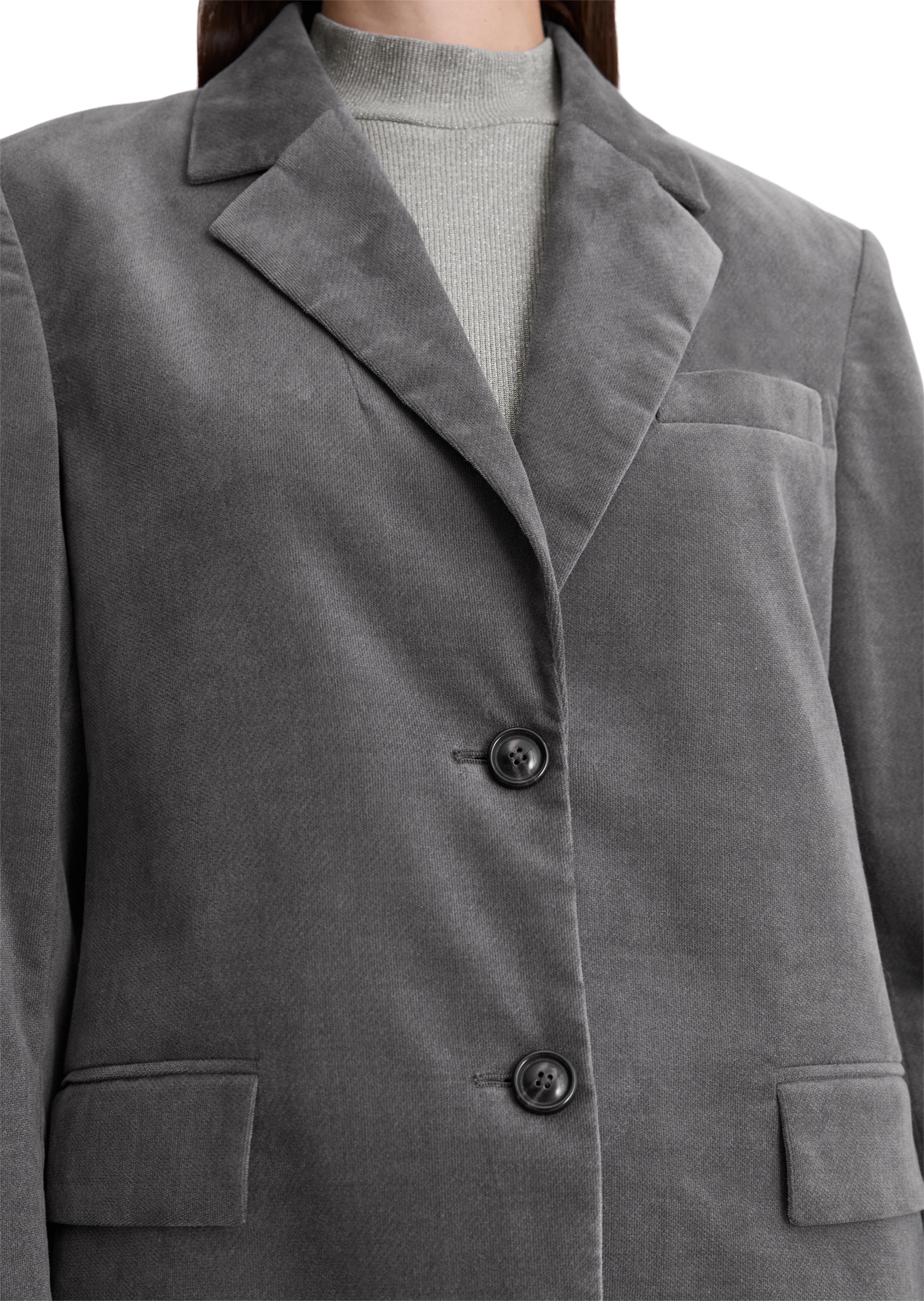 Marc O'Polo Longblazer »aus Organic-Cotton-Lyocell-Stretch«