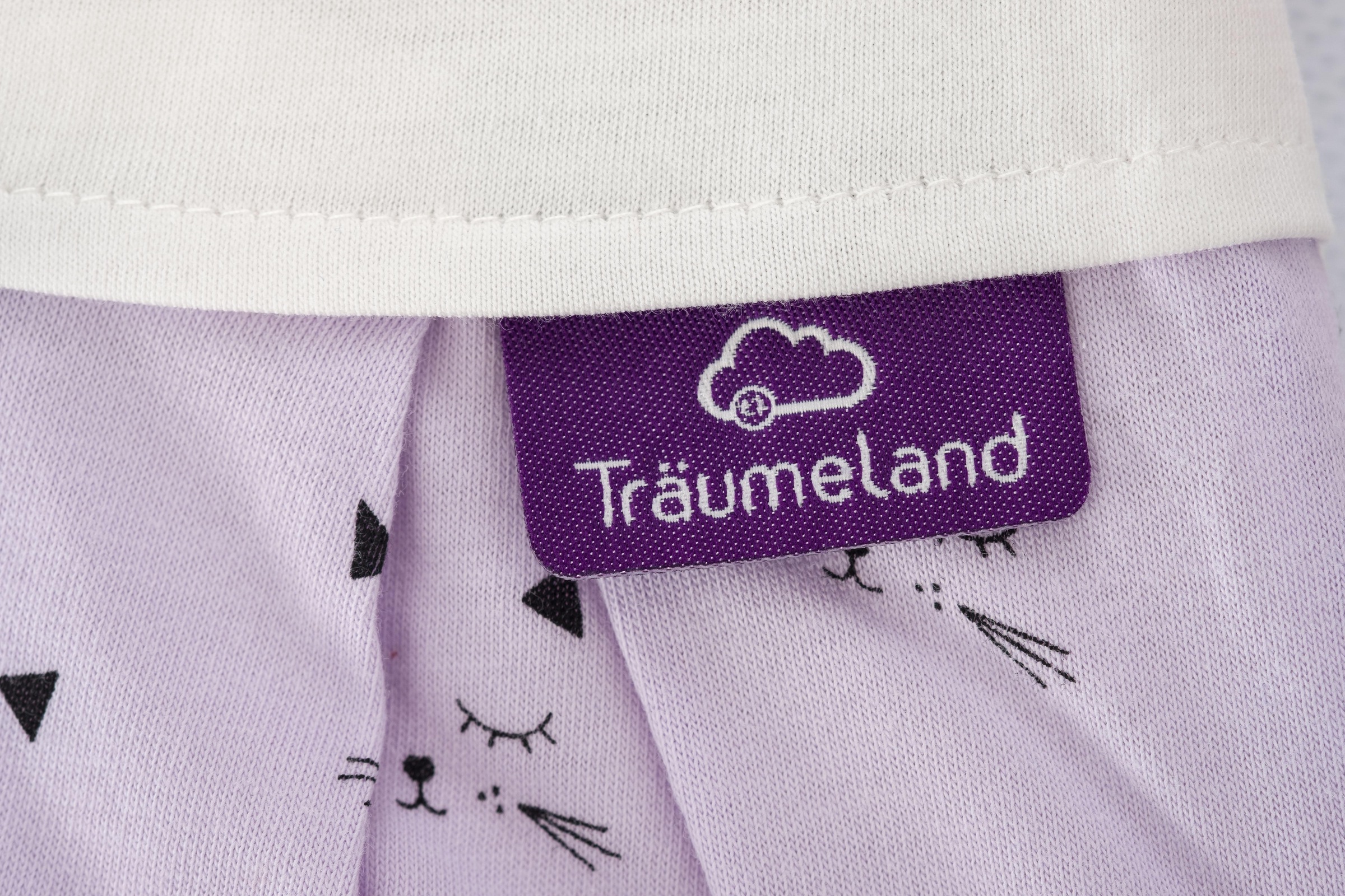 Träumeland Babyschlafsack »Außenschlafsack Schmusekatez«