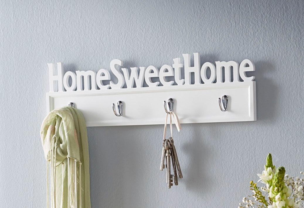 Home affaire Hakenleiste »Home Sweet Home« | BAUR