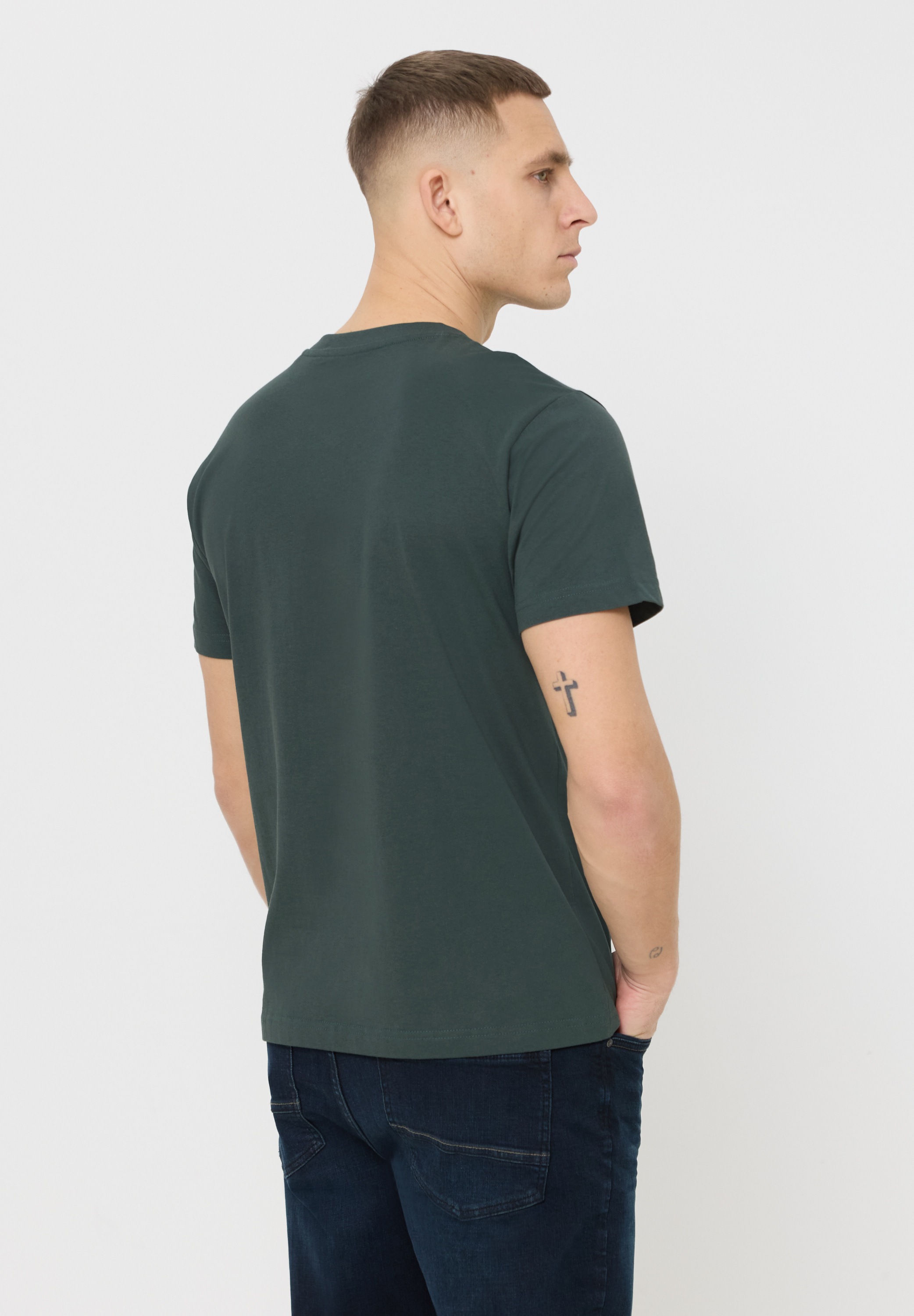 STREET ONE MEN T-Shirt aus reiner Baumwolle günstig online kaufen