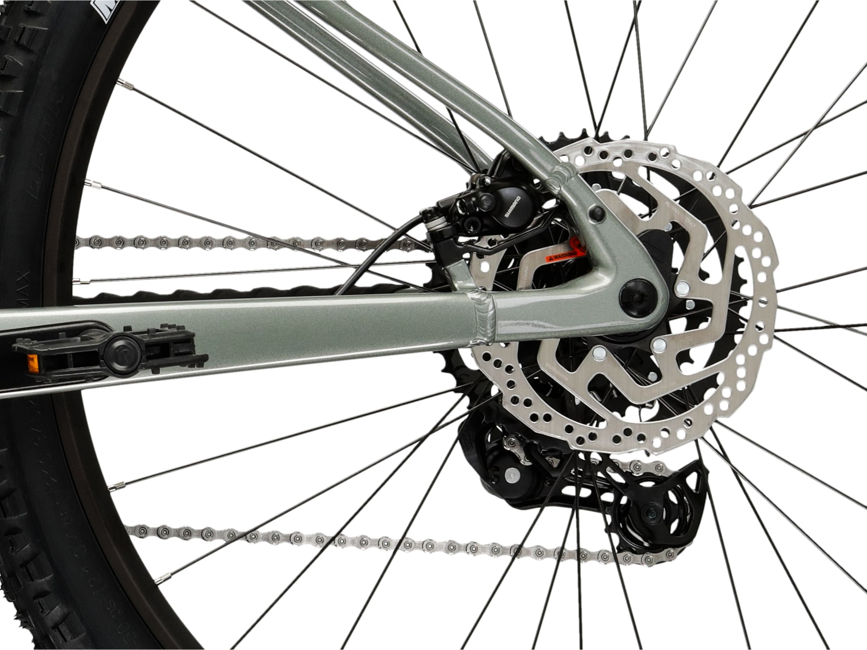 Kross »Influx Hybrid 1.0 20Ah/720Wh 29 Zoll grau 9 Gänge 2026« 9 Gang Shimano CUES U4000 Schaltwerk Kettenschaltung Mittelmotor 250 W