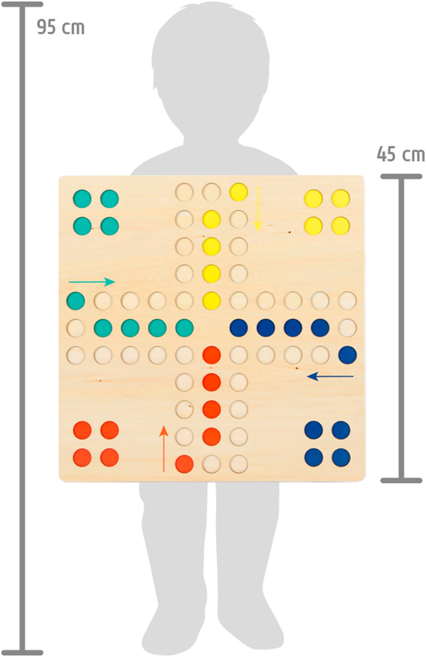 Small Foot Spiel »Ludo, XL«