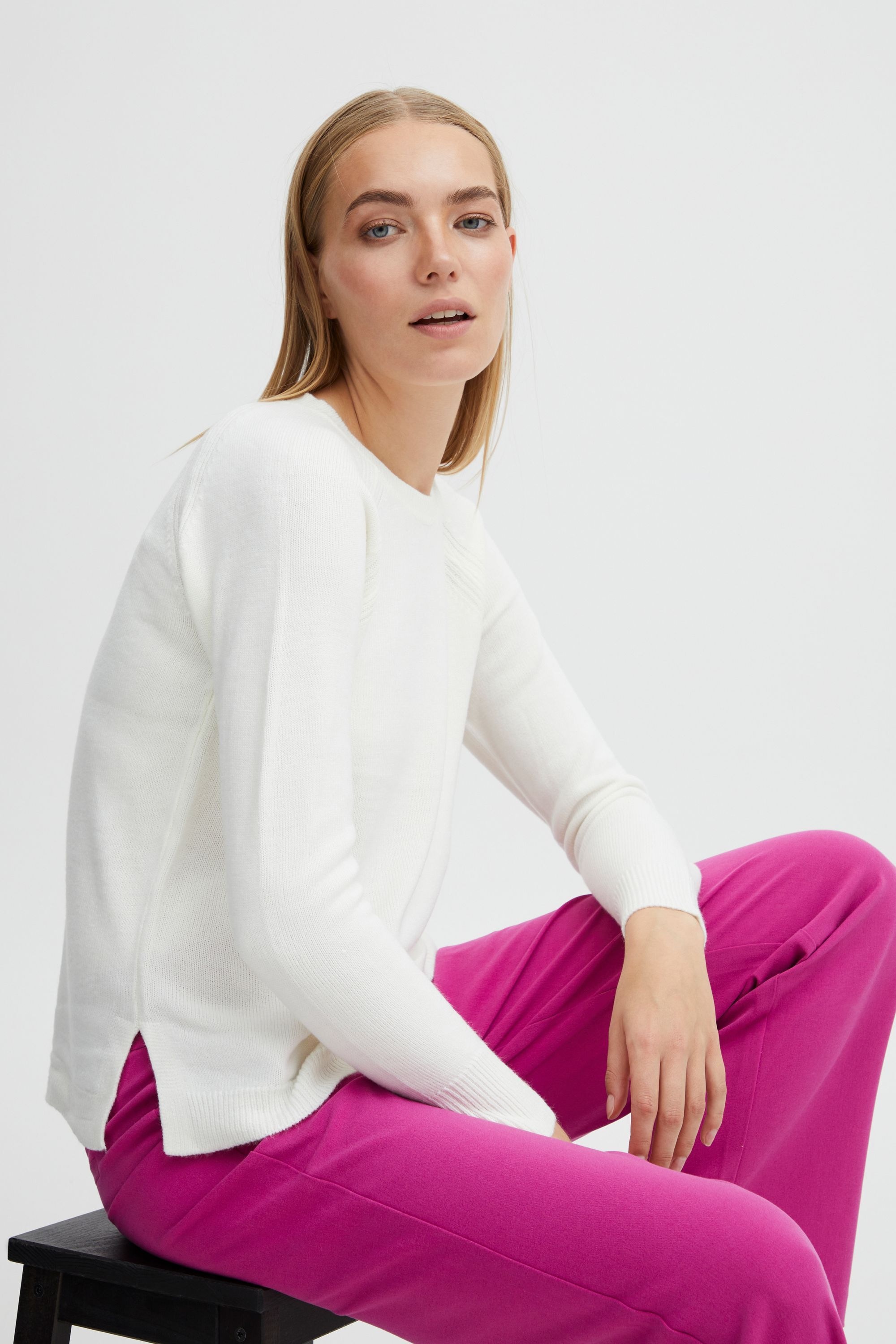 b.young Strickfleece-Pullover »Strickpullover BYMalea«